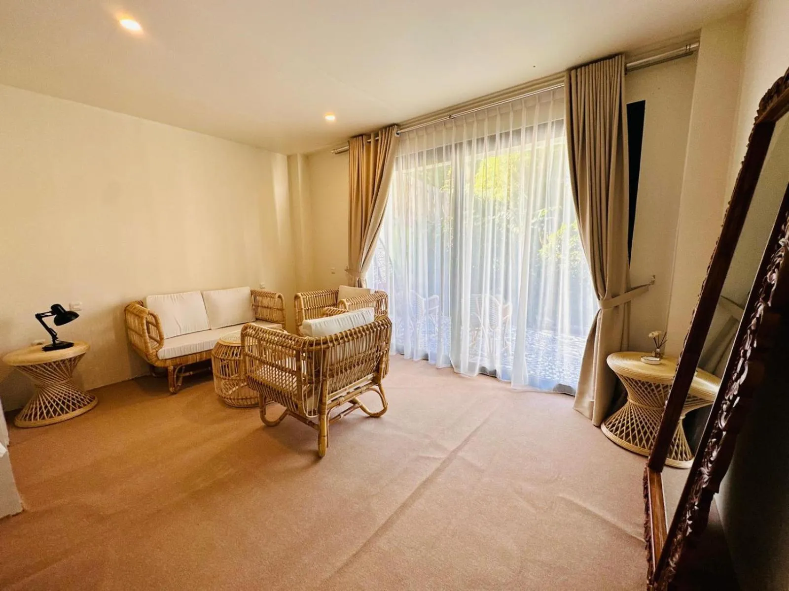 Seating area in Casa Nemo Beach Resort & Spa