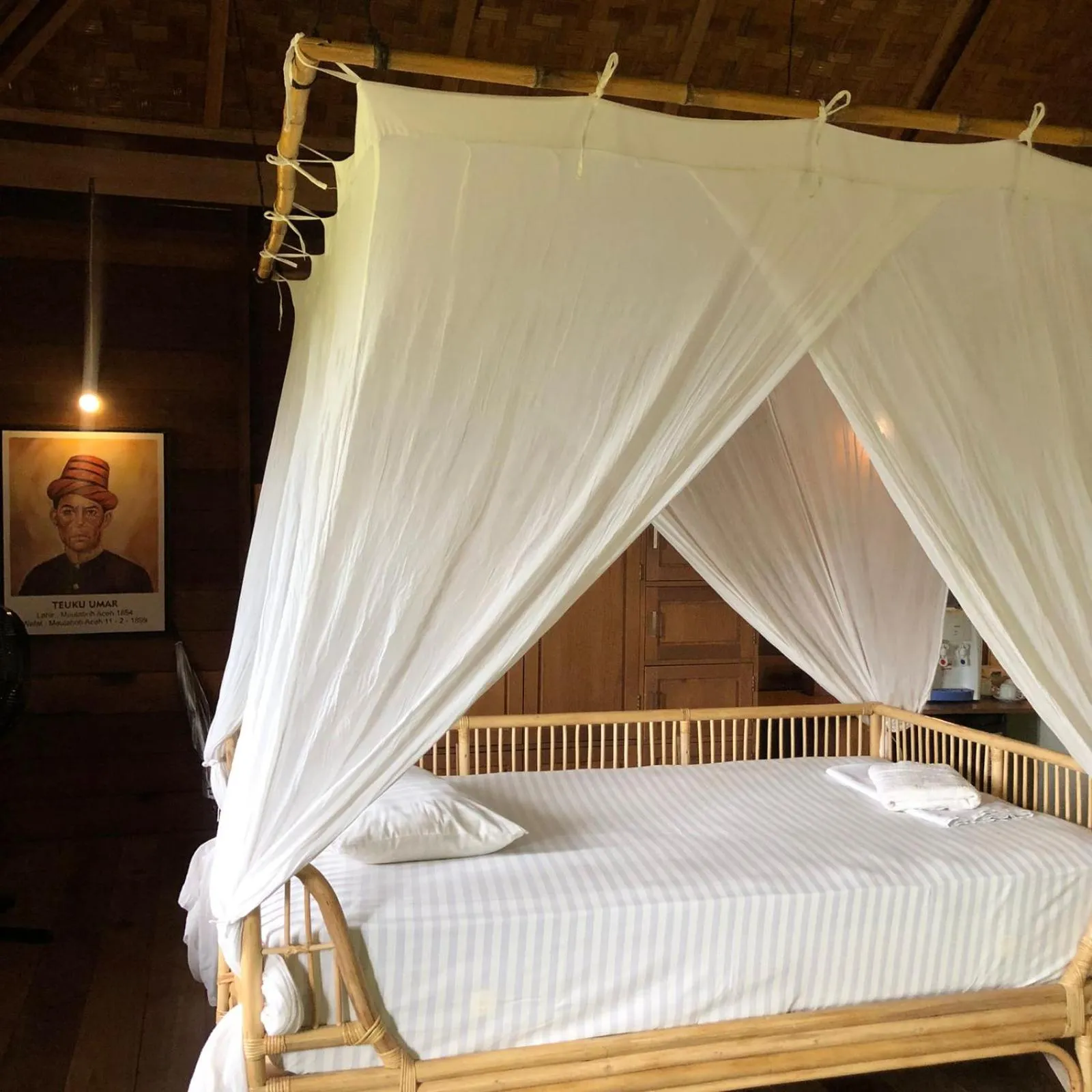 Bed in Casa Nemo Beach Resort & Spa