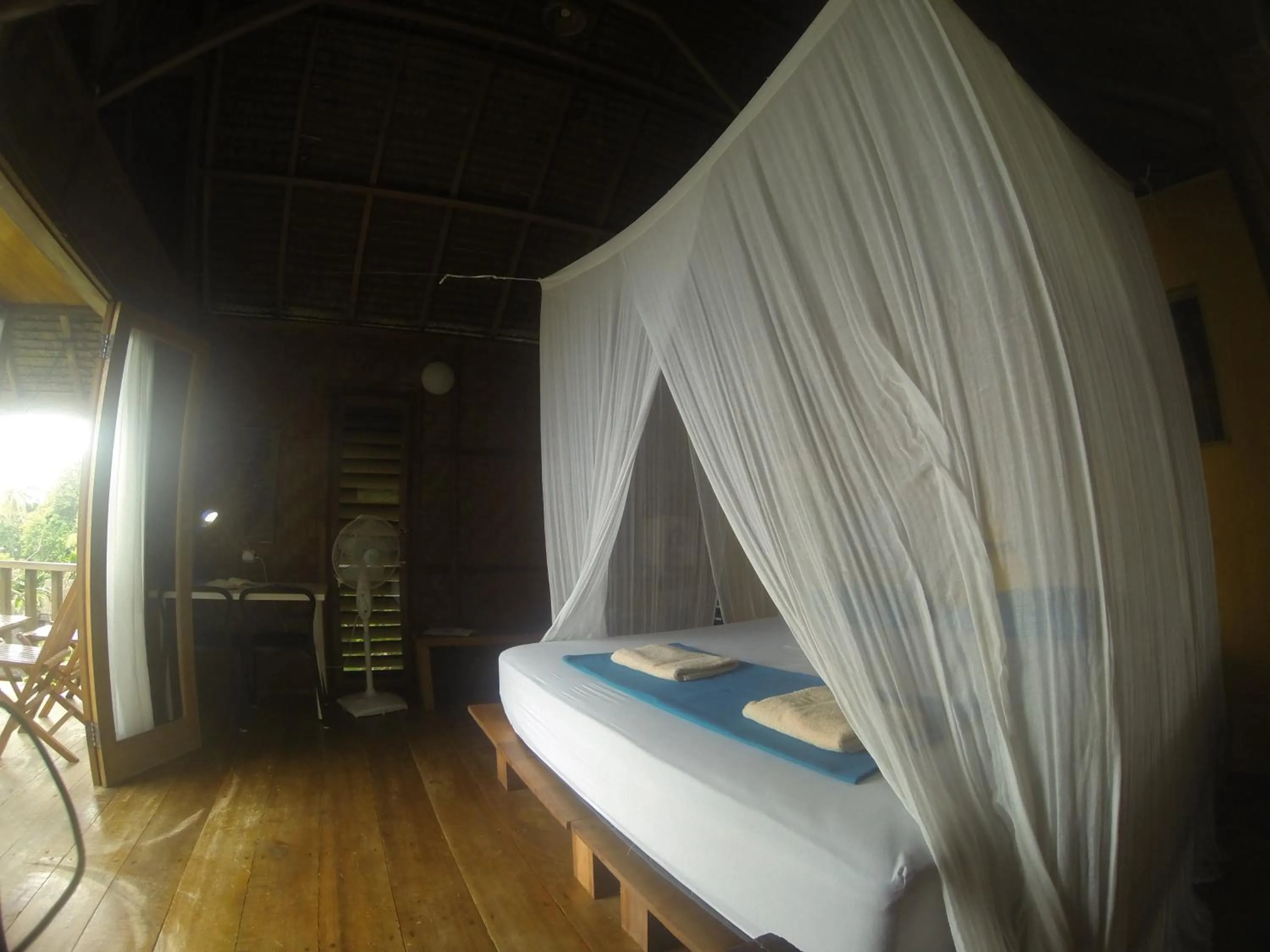 Bed in Casa Nemo Beach Resort & Spa