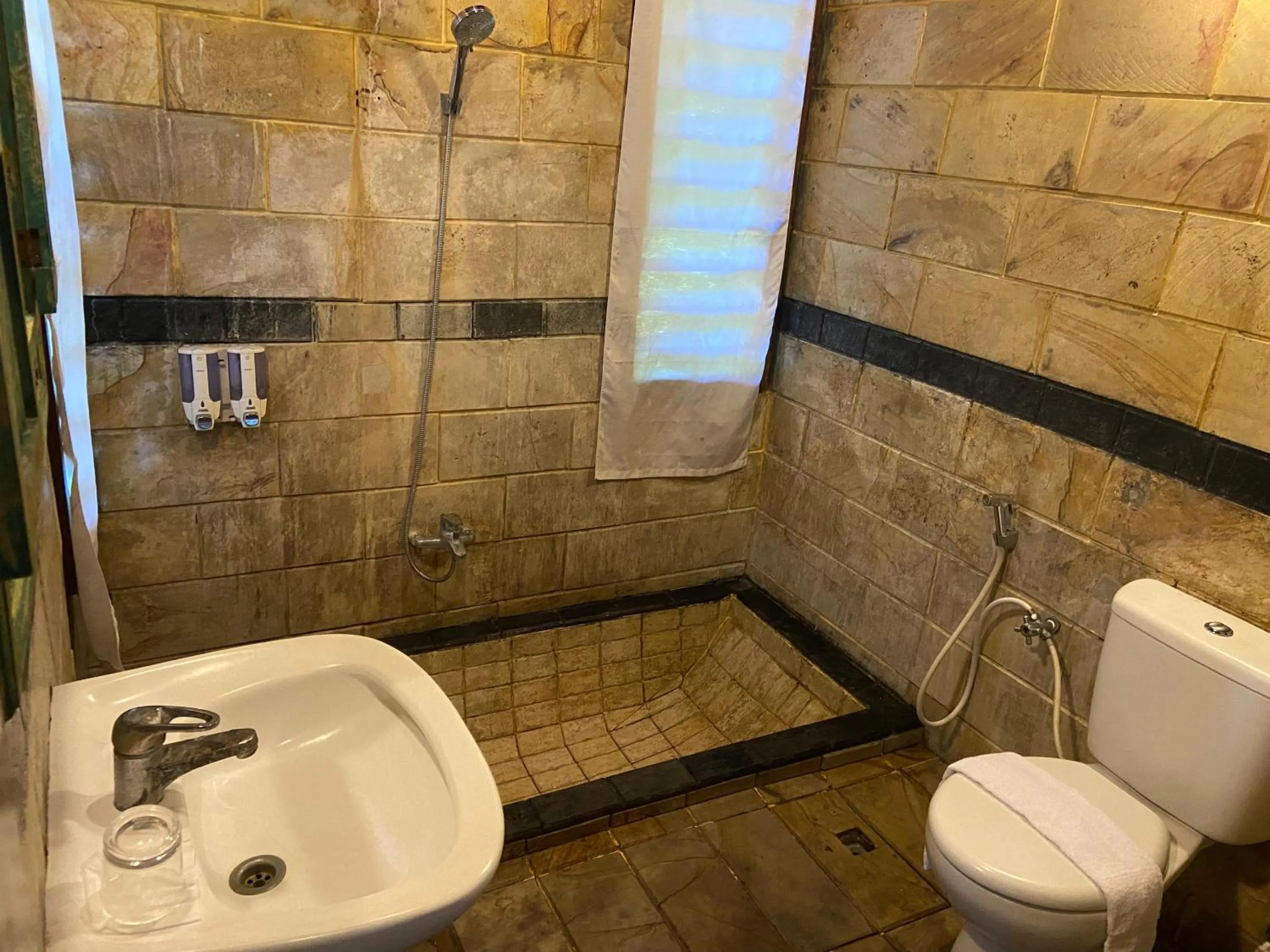 Shower in Casa Nemo Beach Resort & Spa