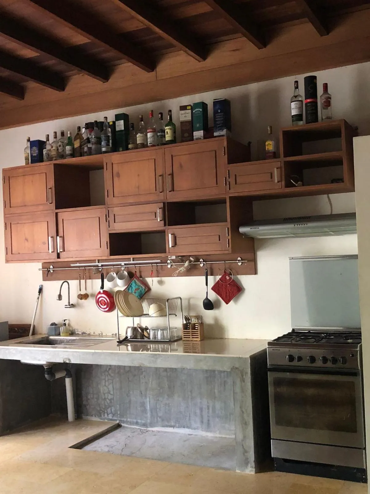 Kitchen or kitchenette in Casa Nemo Beach Resort & Spa