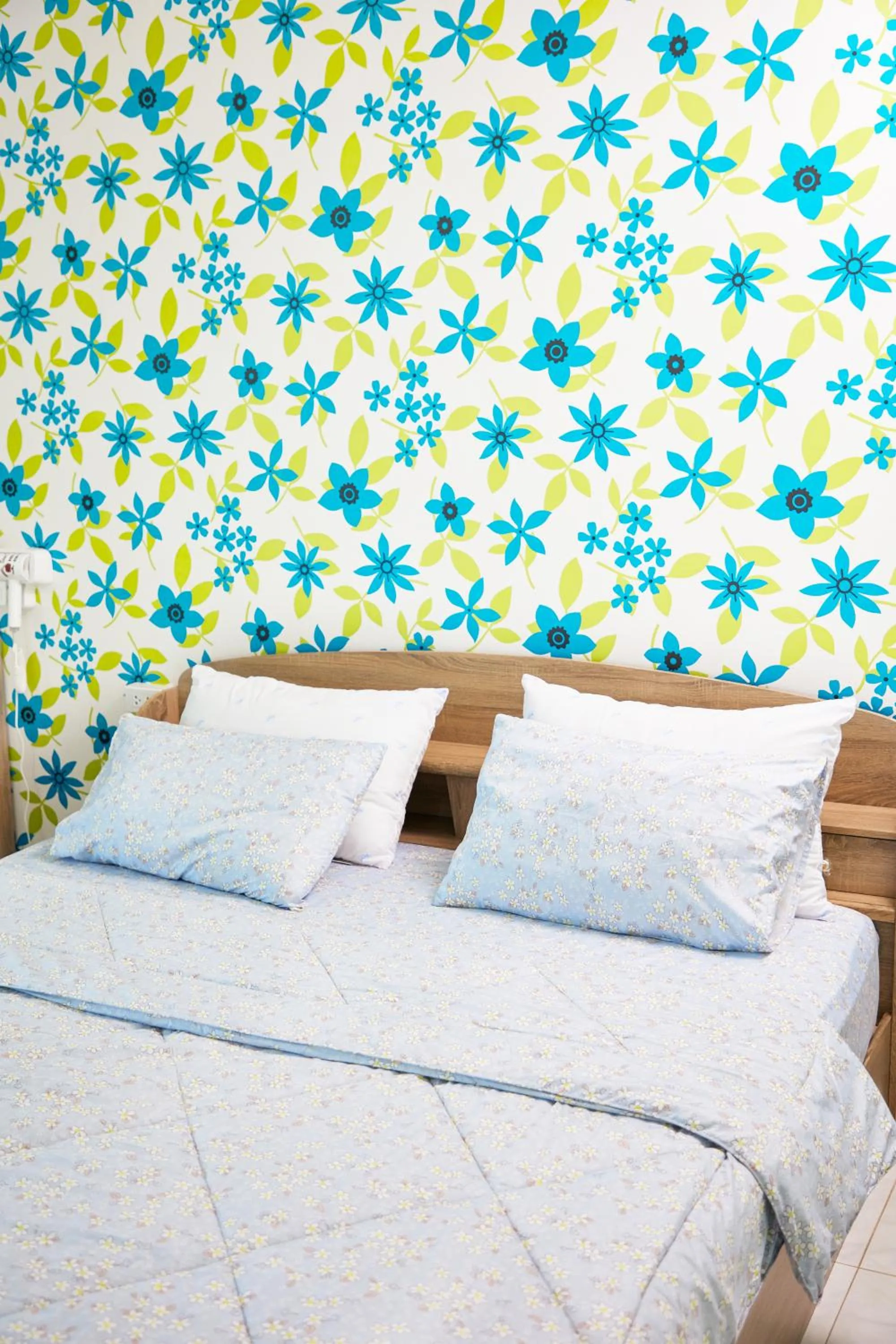 Bed in Baan Dara Resort