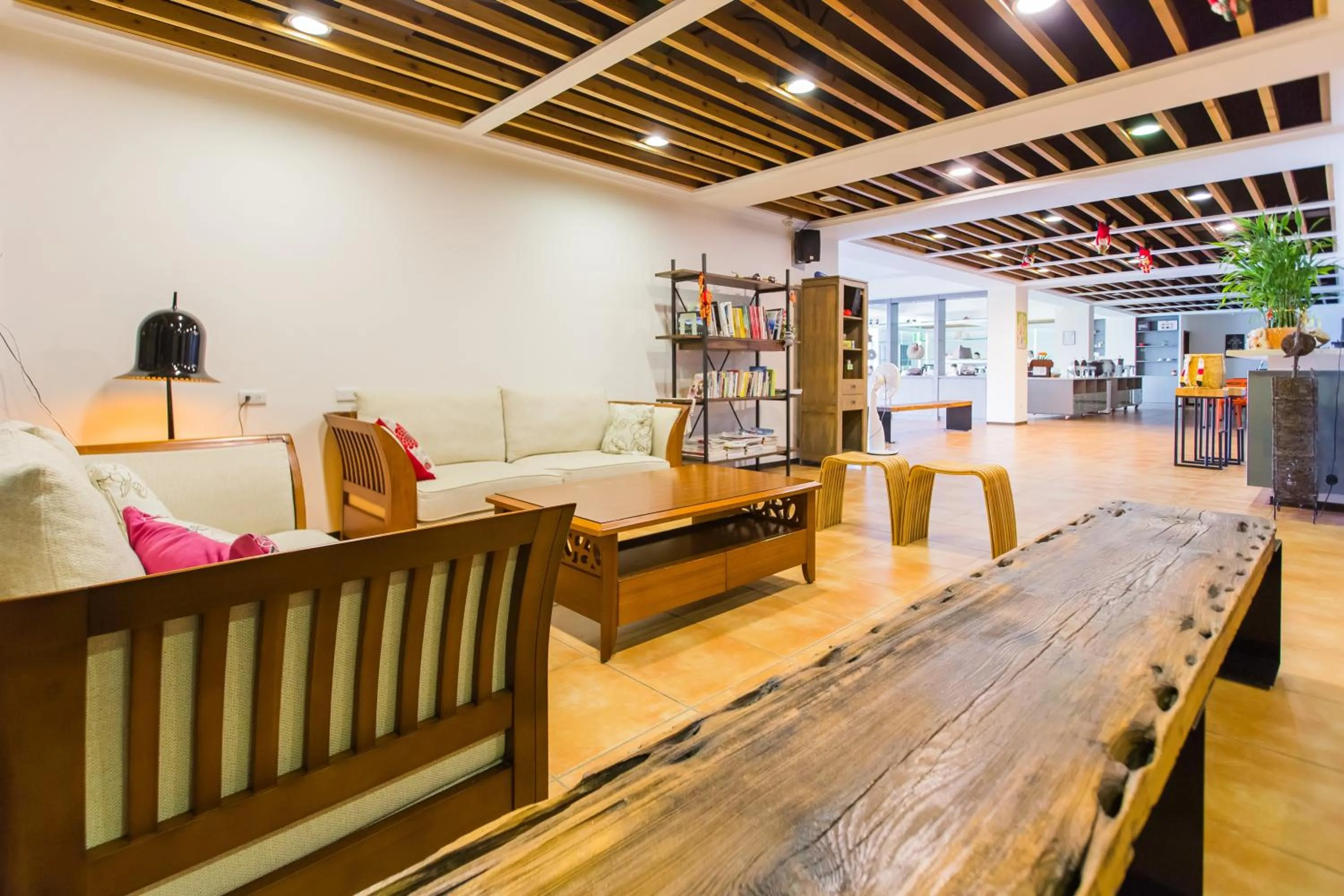 Library in 山禾居 道 Villa