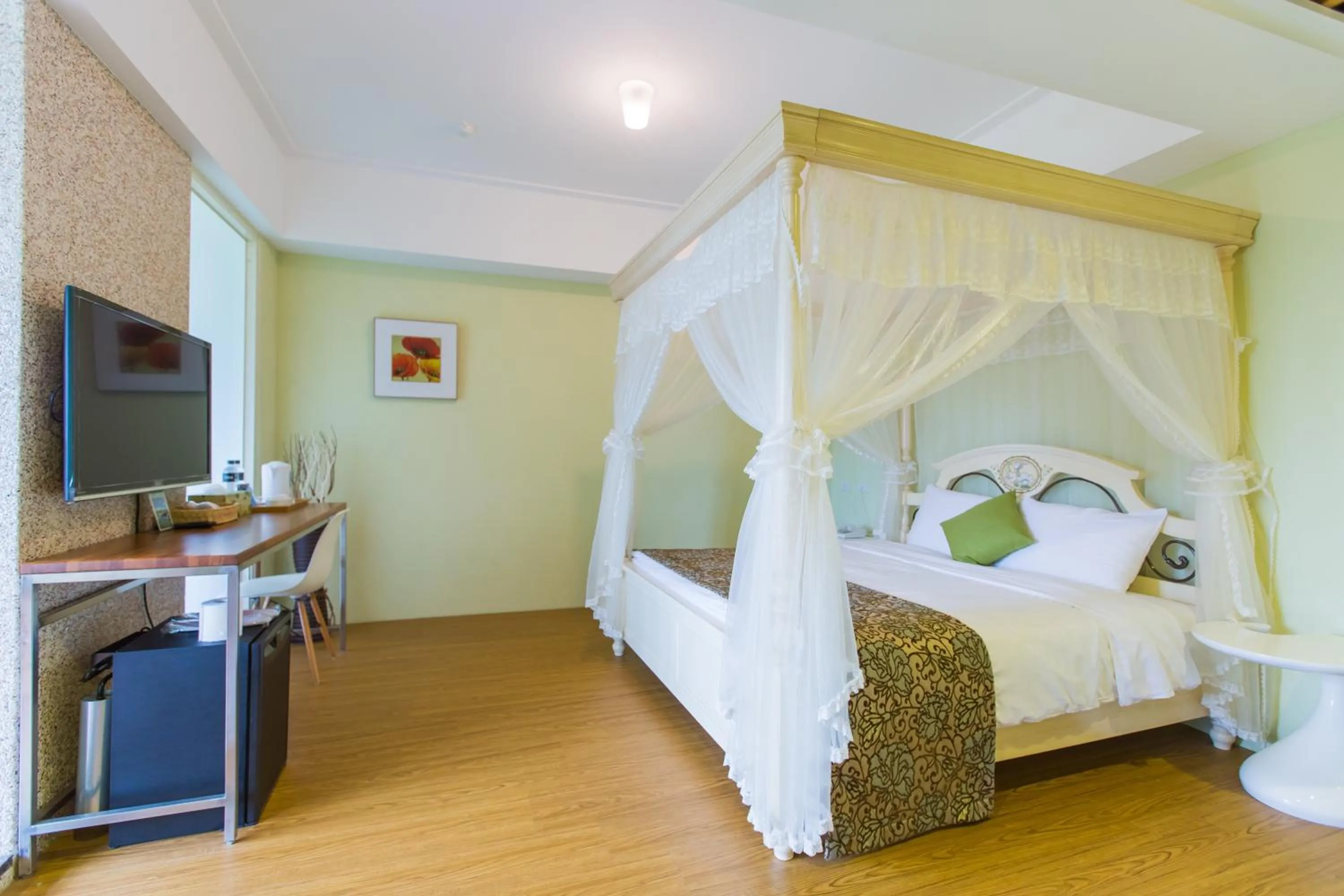 Photo of the whole room, Bed in 山禾居 道 Villa