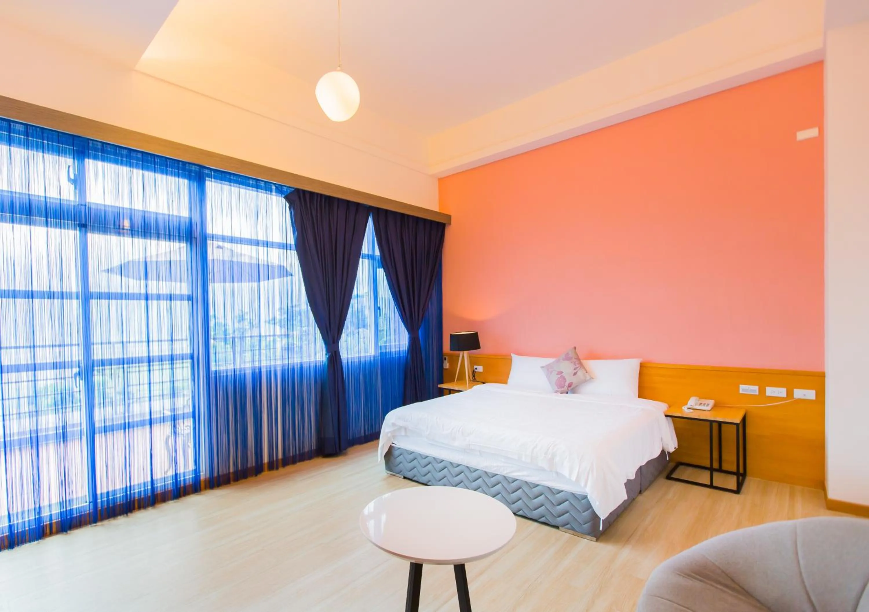 Bed in 山禾居 道 Villa