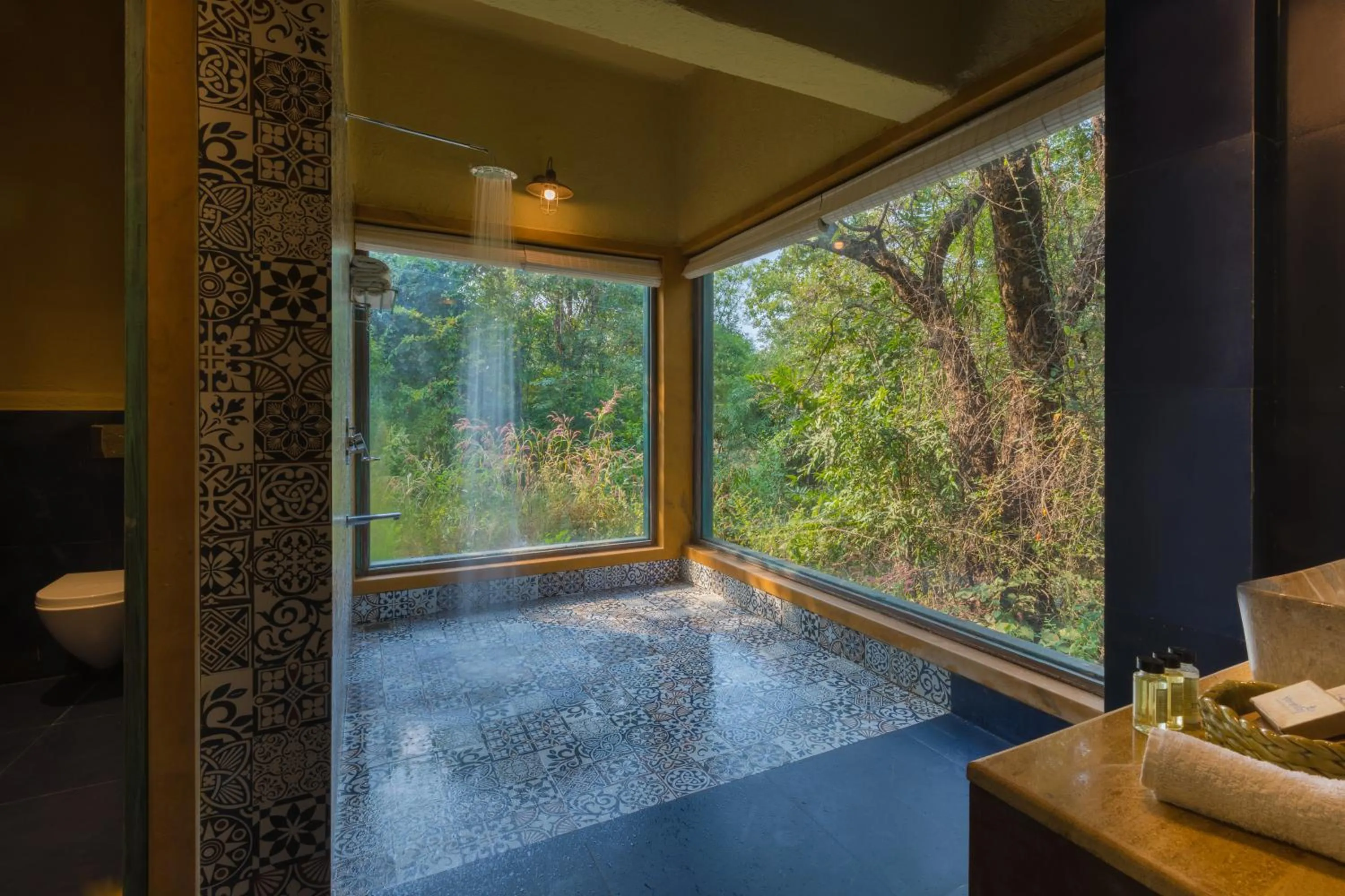 Bathroom in Vannraj Resort And Spa