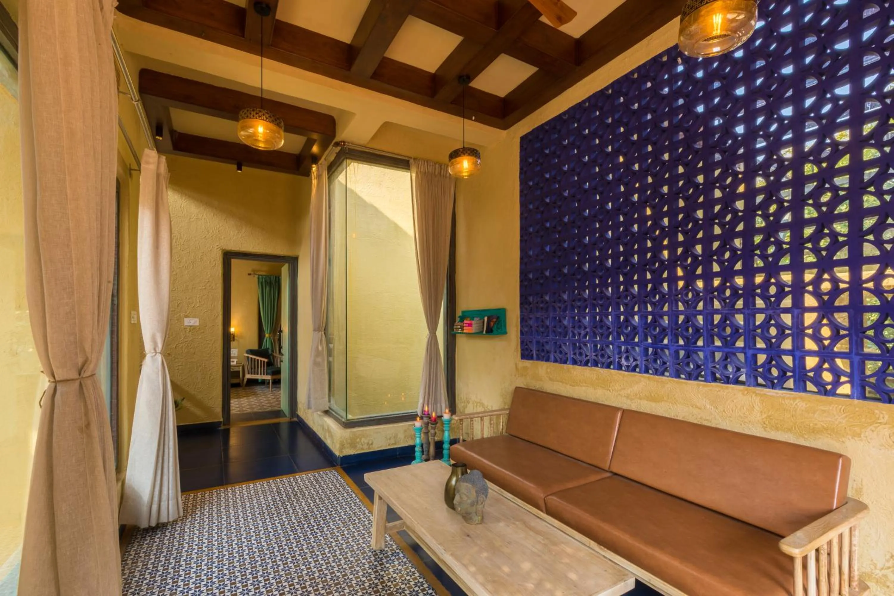 Seating area in Vannraj Resort And Spa