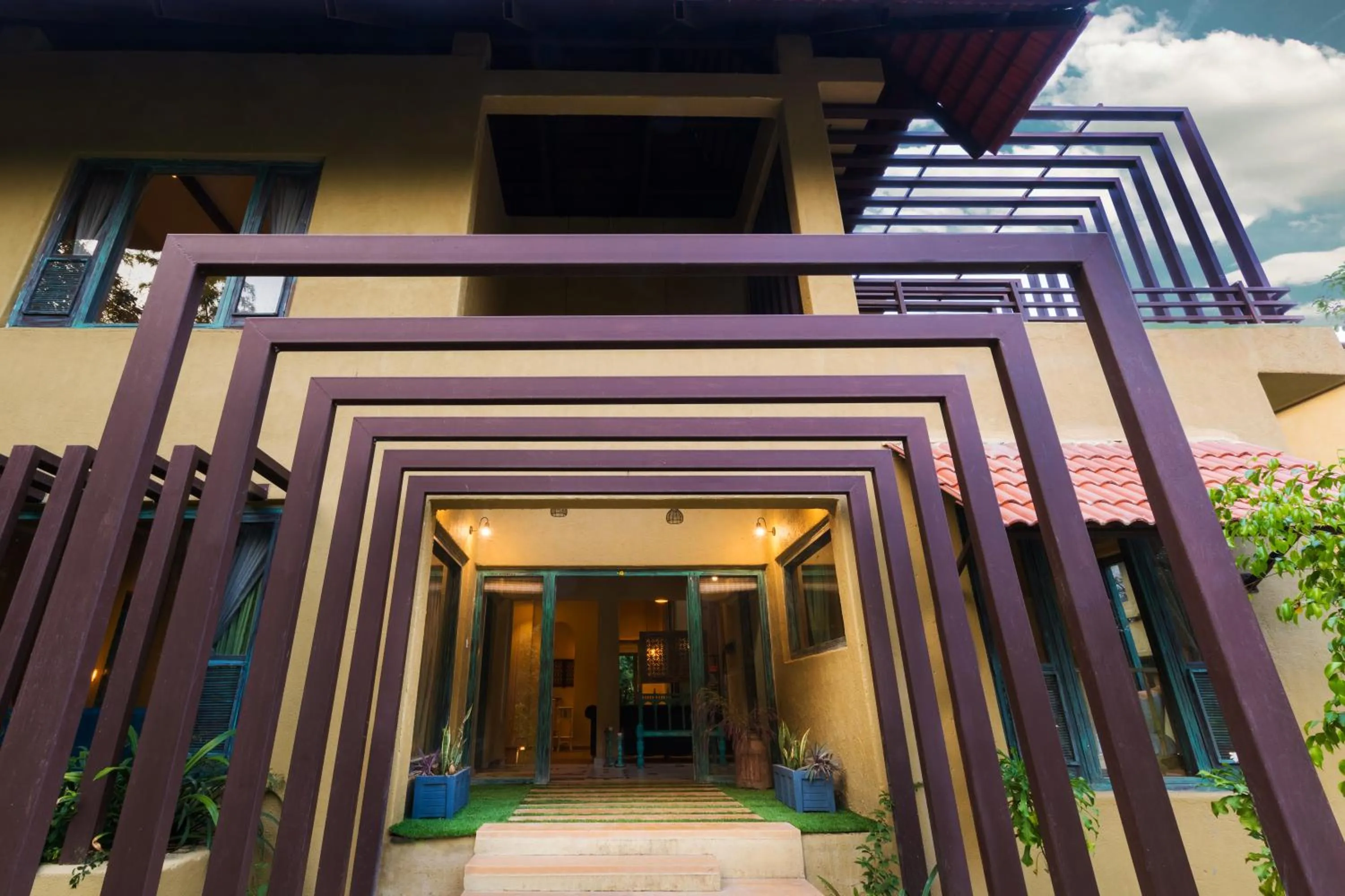 Facade/entrance in Vannraj Resort And Spa