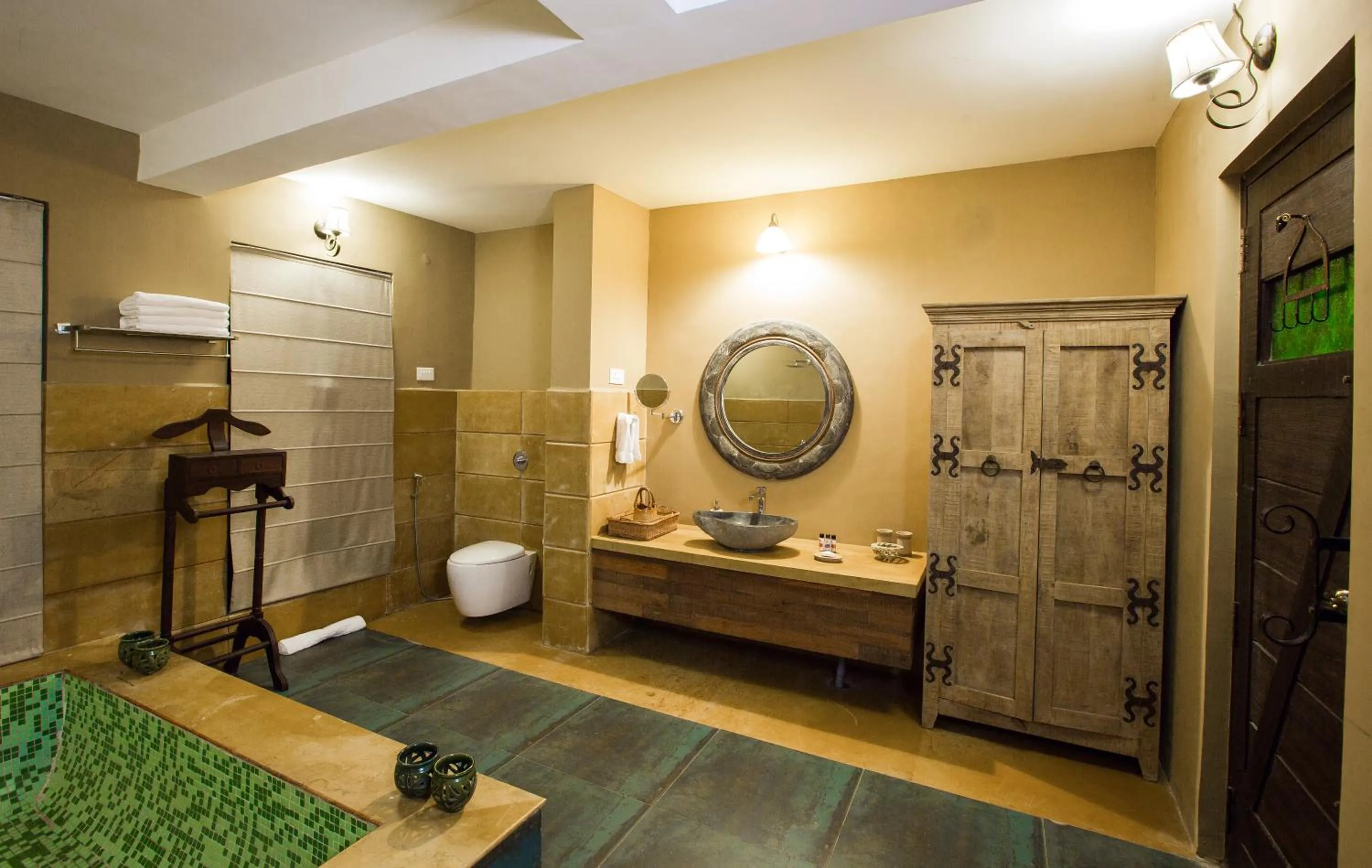 Bathroom in Vannraj Resort And Spa
