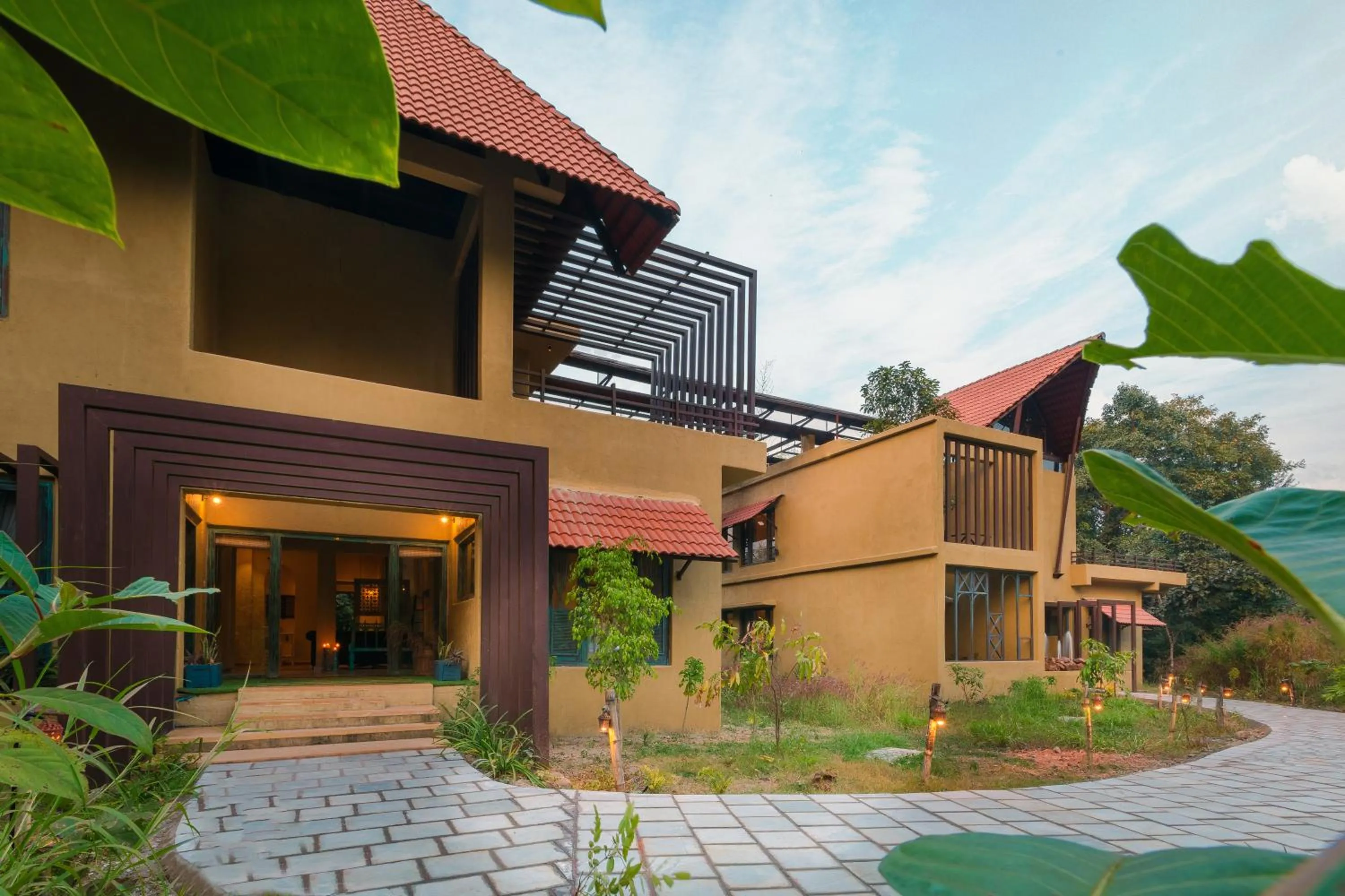 Property building in Vannraj Resort And Spa