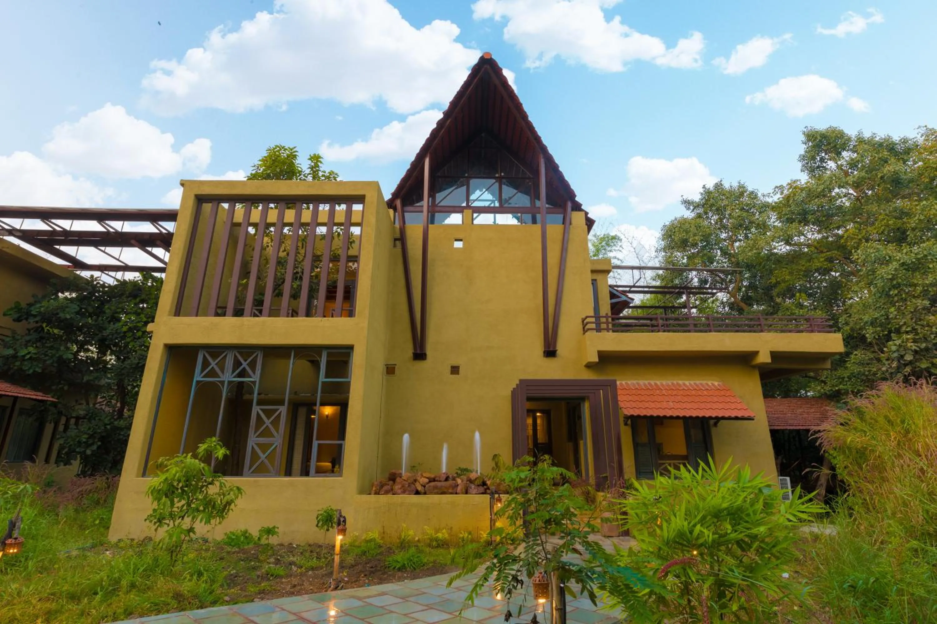 Property building in Vannraj Resort And Spa