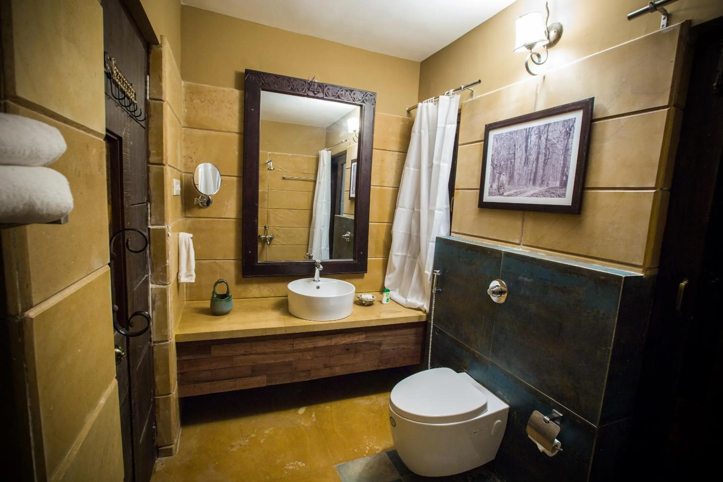 Bathroom in Vannraj Resort And Spa