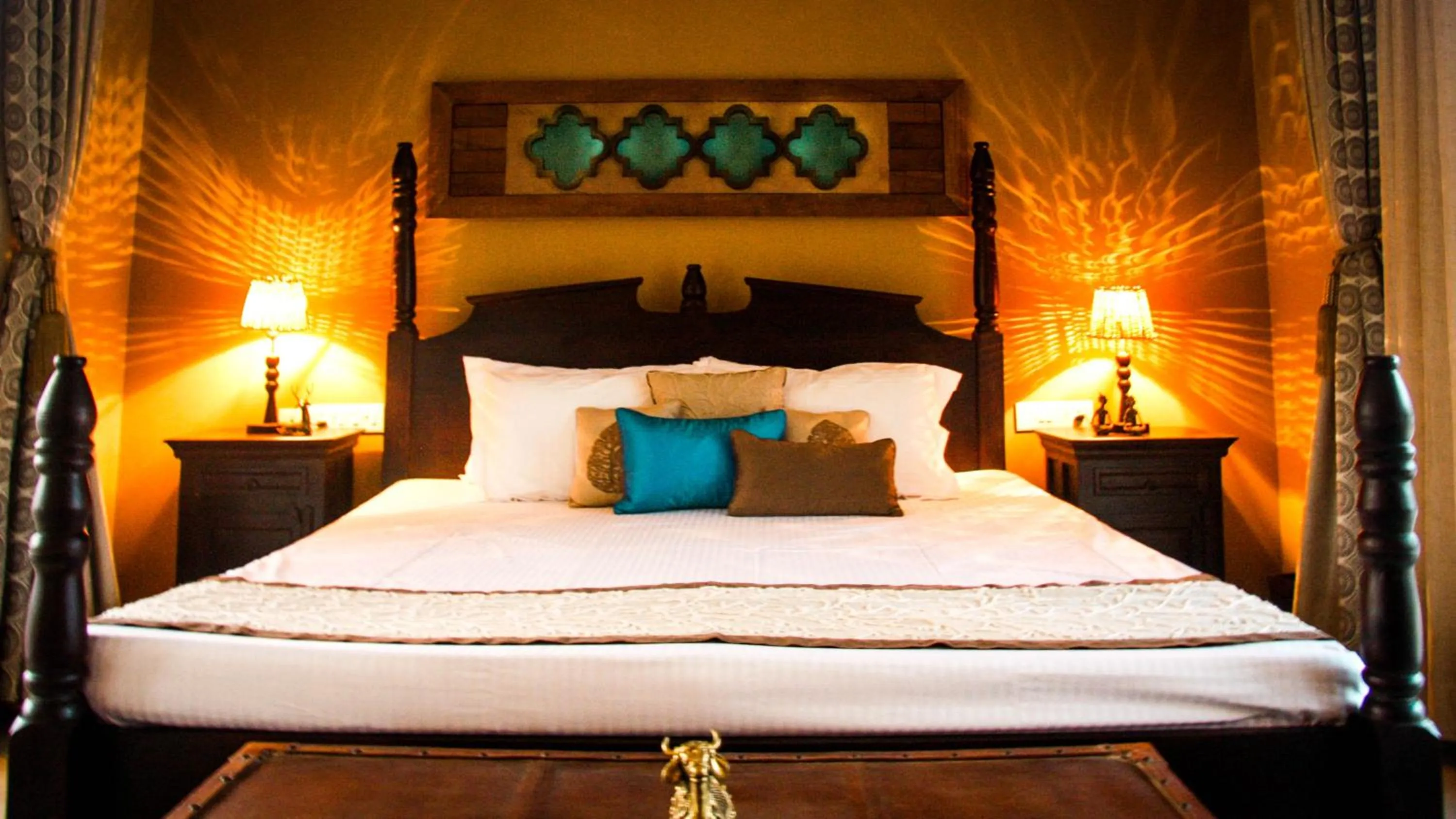 Photo of the whole room, Bed in Vannraj Resort And Spa