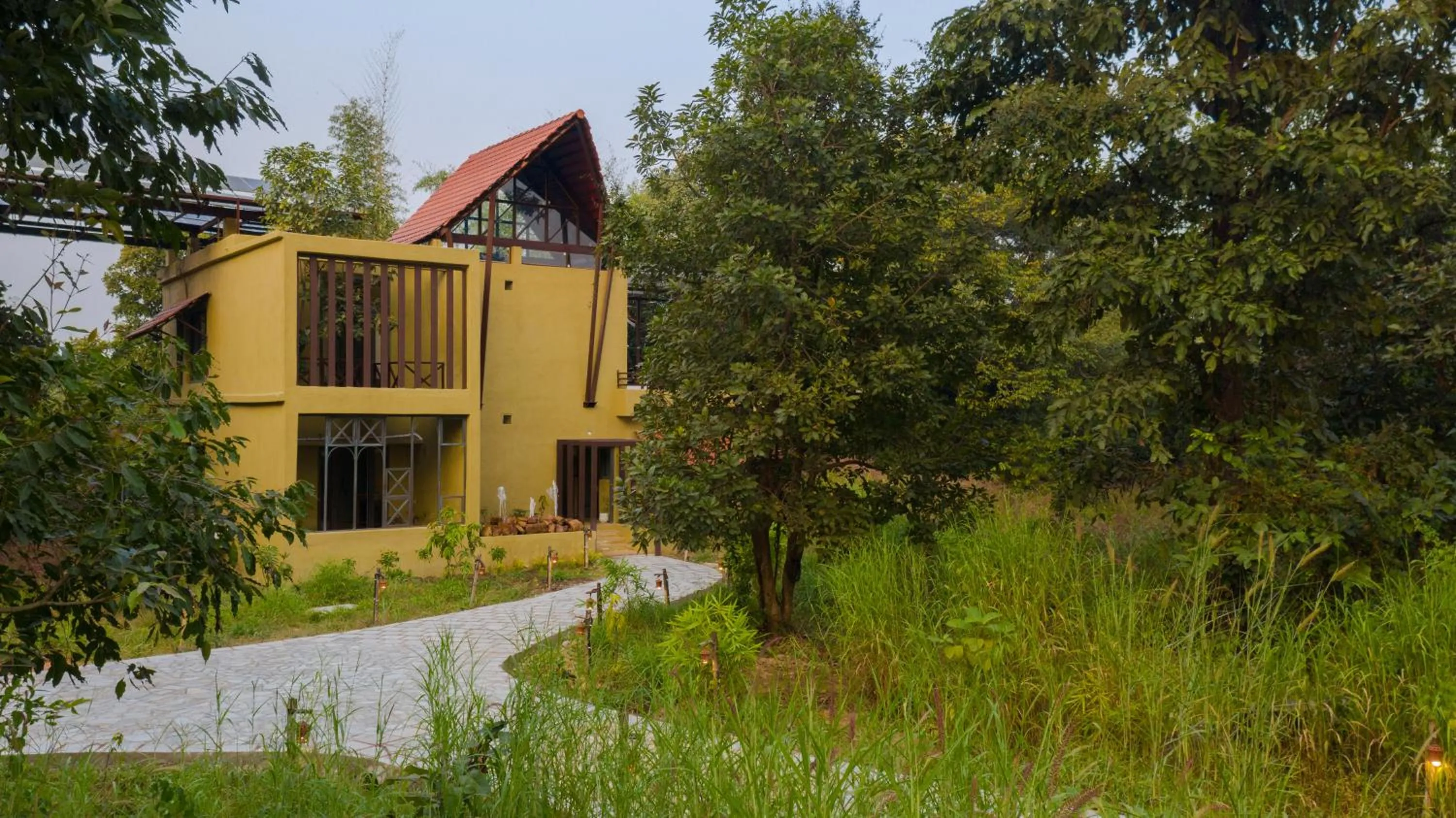 Garden view in Vannraj Resort And Spa