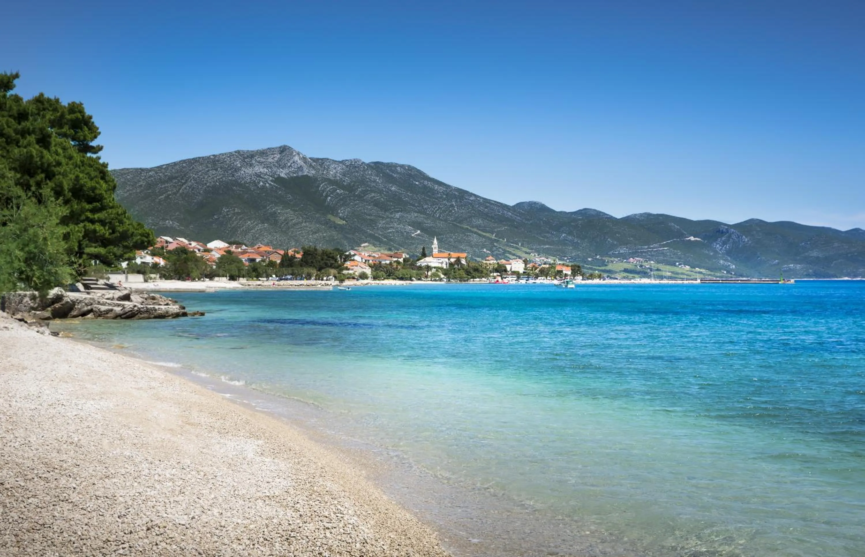 Beach in Aminess Vival Grand Azur Hotel