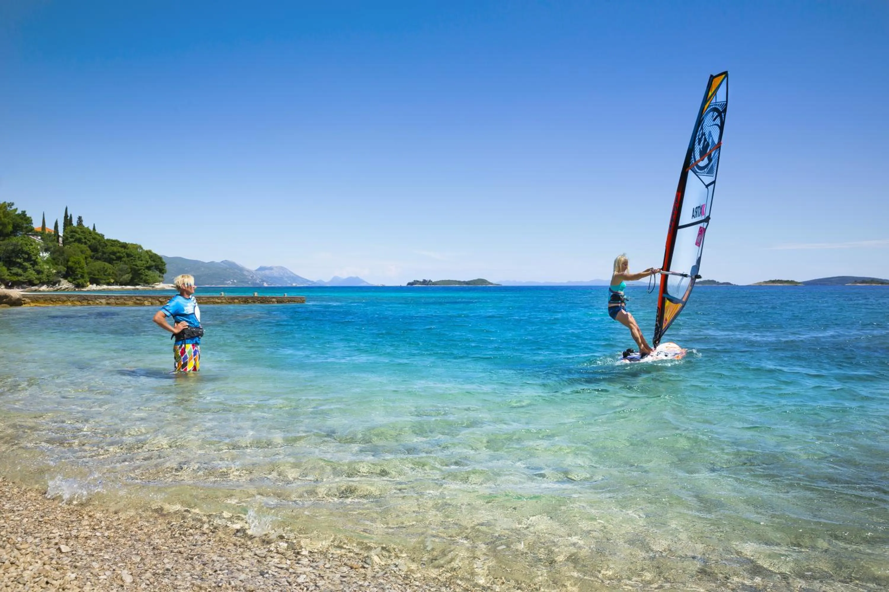 Windsurfing in Aminess Vival Grand Azur Hotel