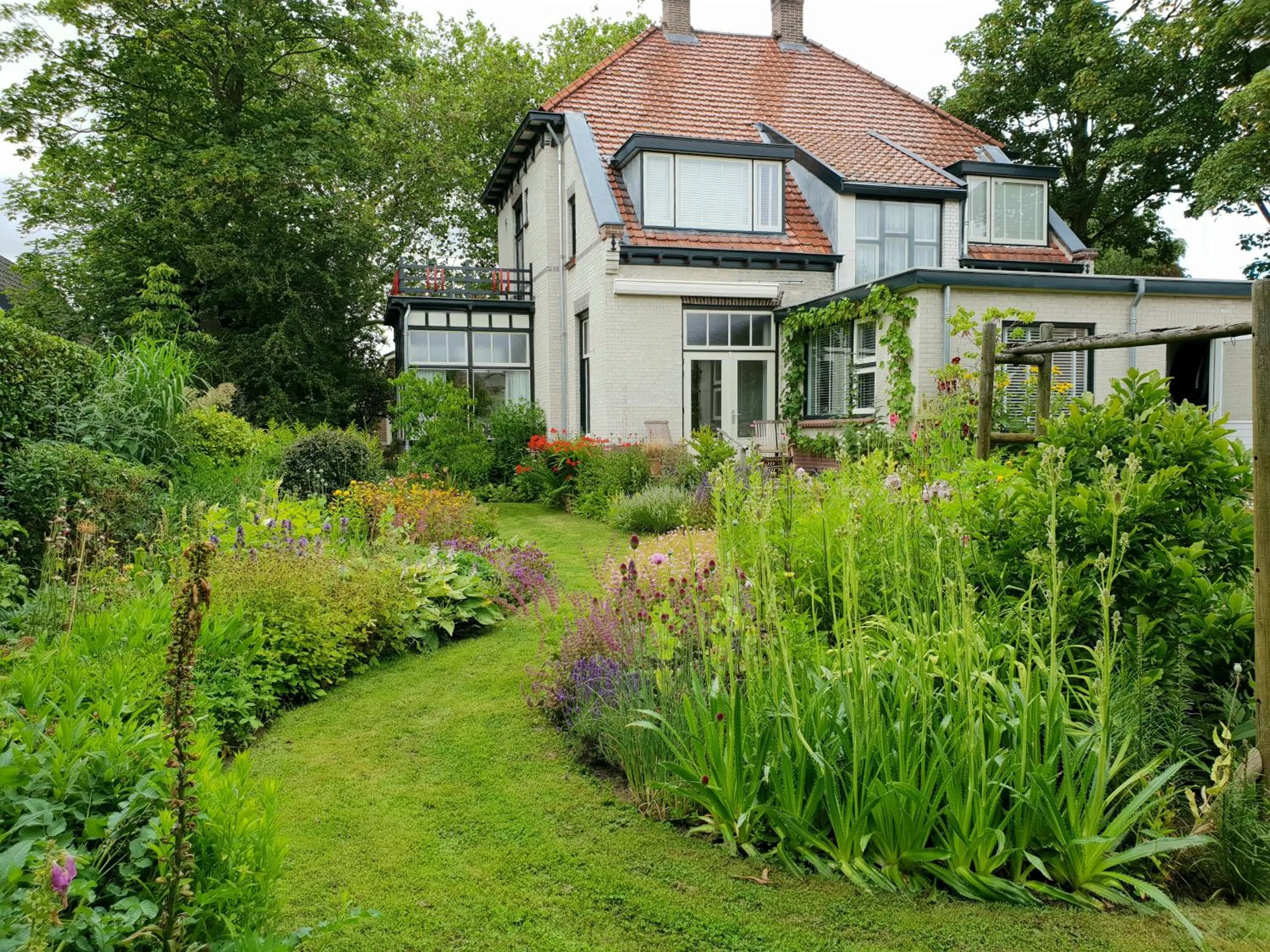 Garden in B&B Slapen bij de burgemeester