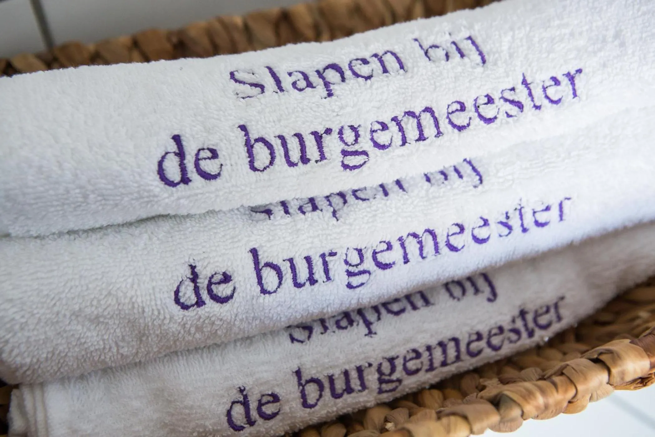 Bathroom in B&B Slapen bij de burgemeester