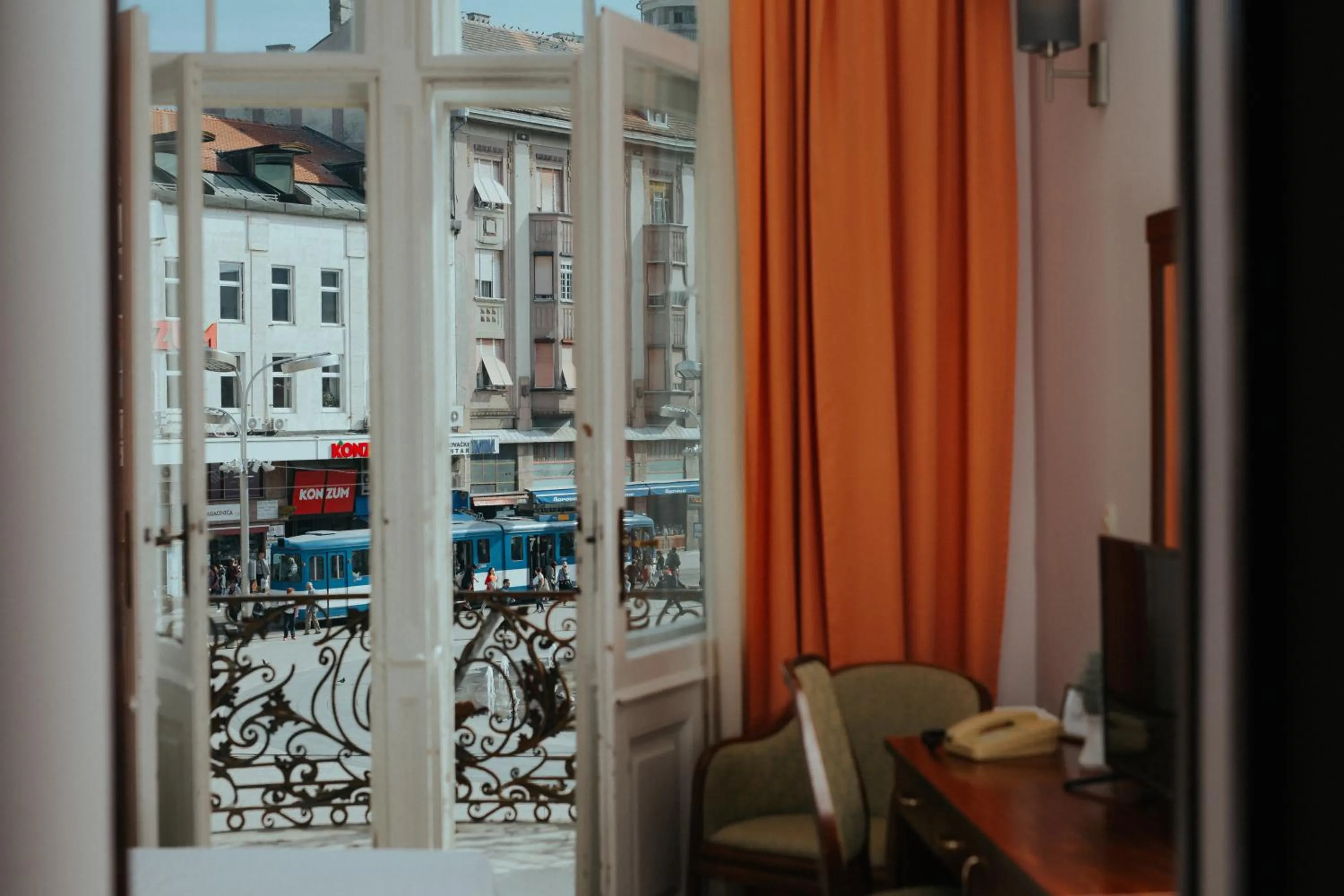 City view in Hotel Central