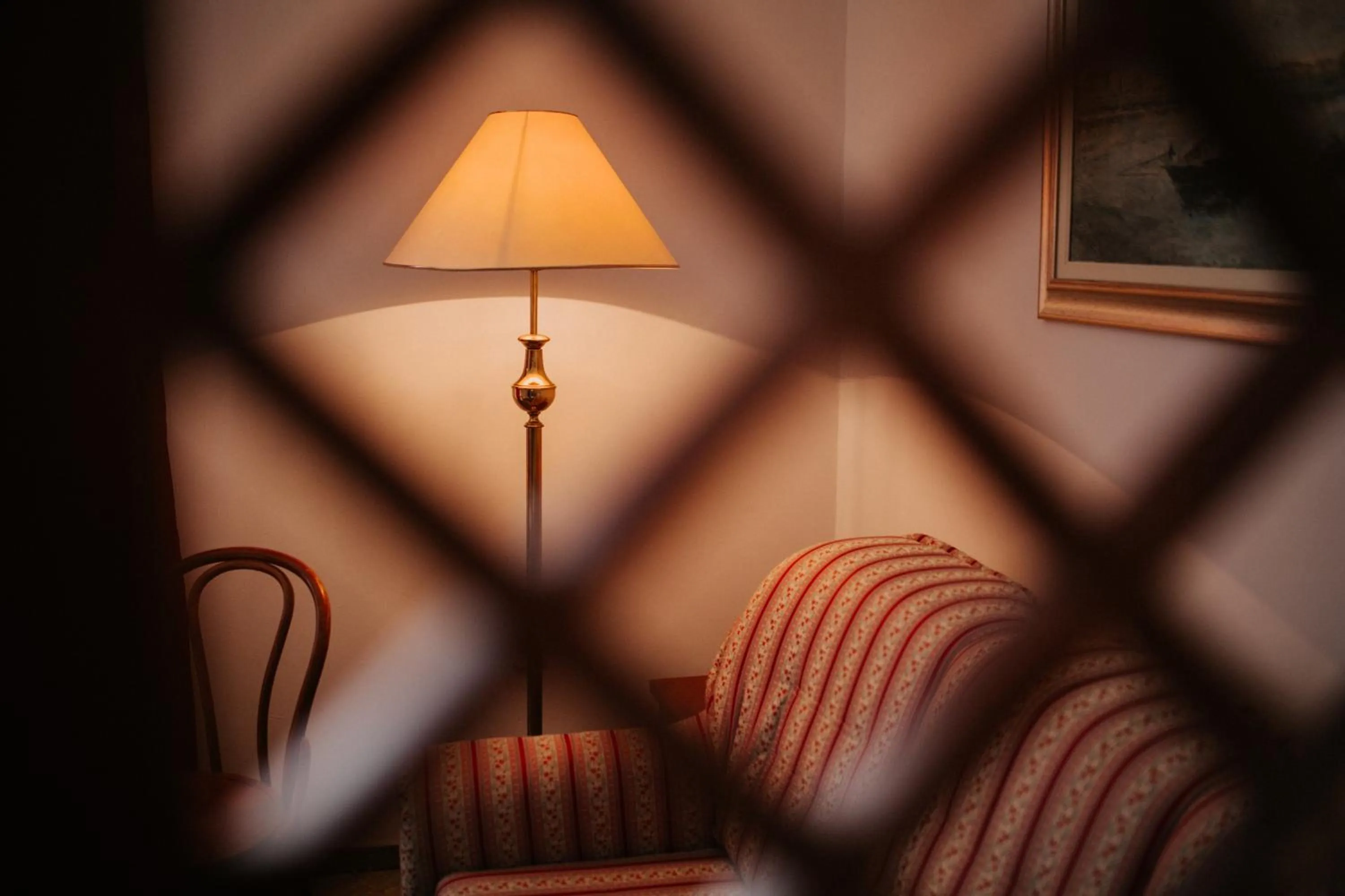 Seating area in Hotel Central