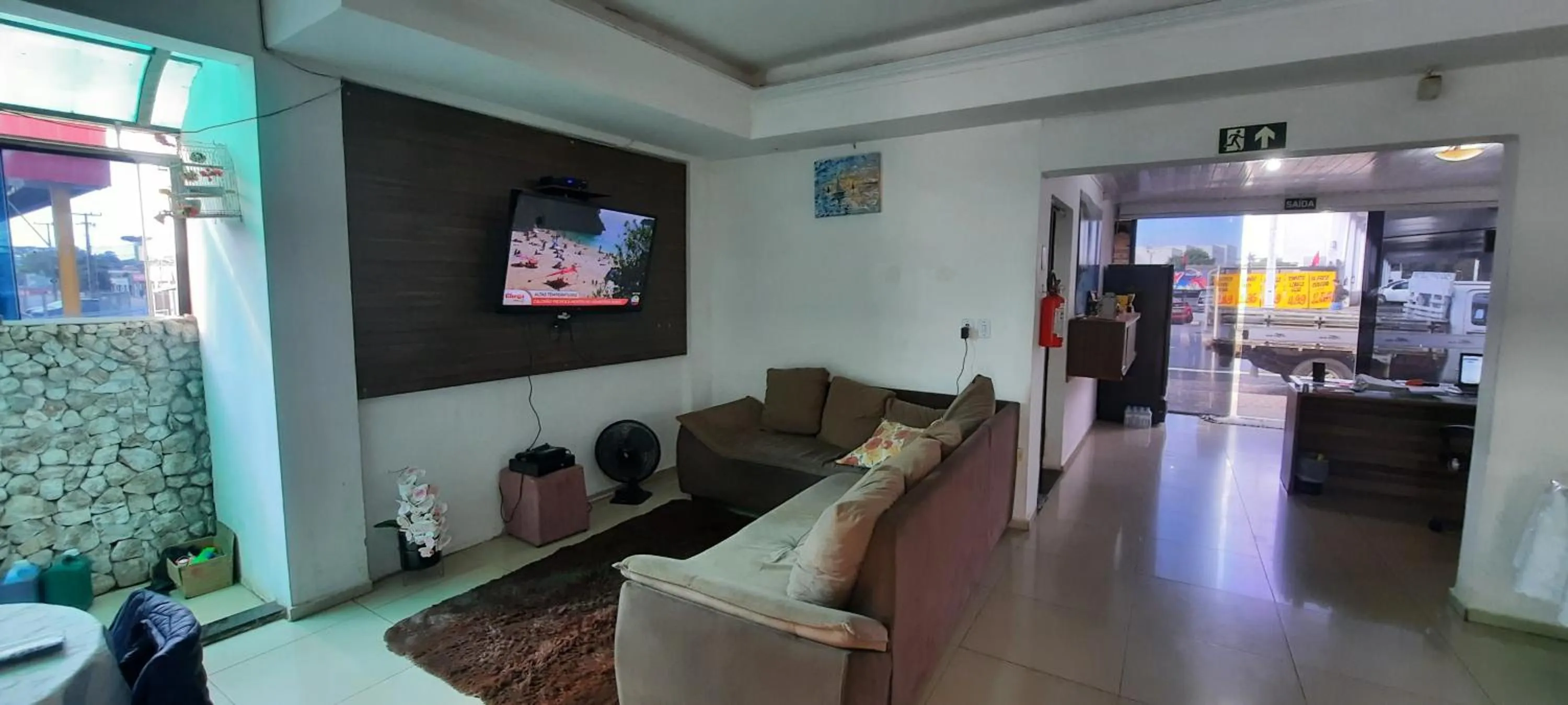 Communal lounge/ TV room in Hotel Dal Gobo