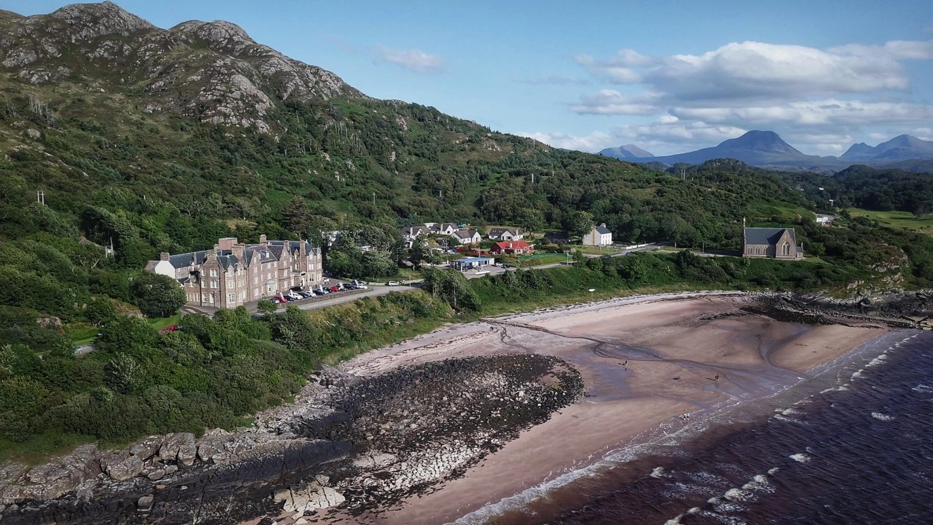Bird's eye view in Gairloch Hotel 'A Bespoke Hotel'