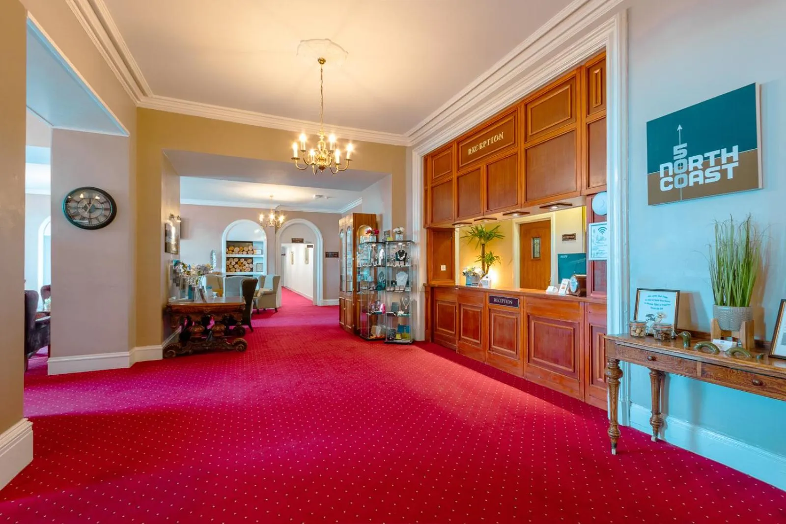 Lobby or reception in Gairloch Hotel 'A Bespoke Hotel'