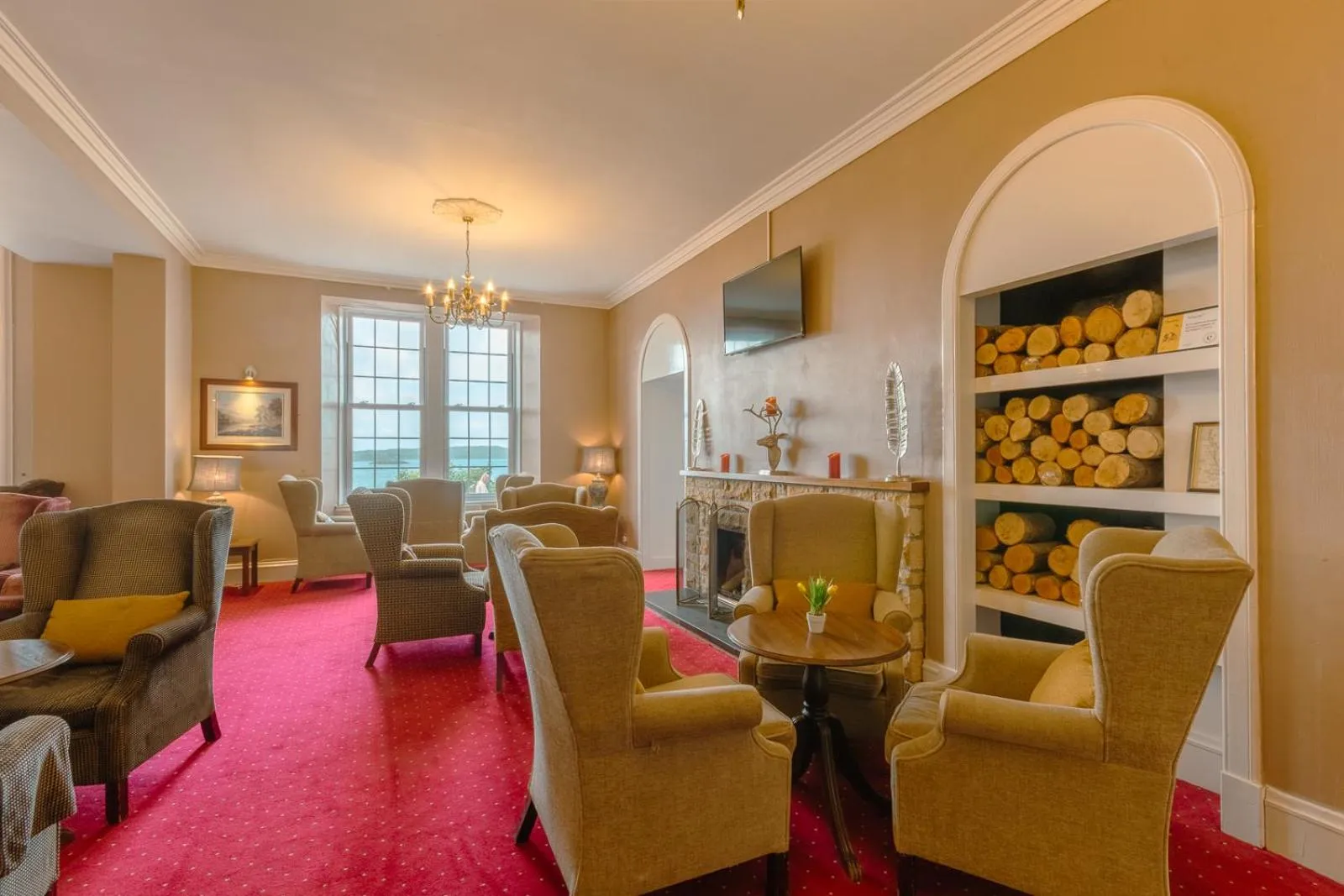 Seating area in Gairloch Hotel 'A Bespoke Hotel'