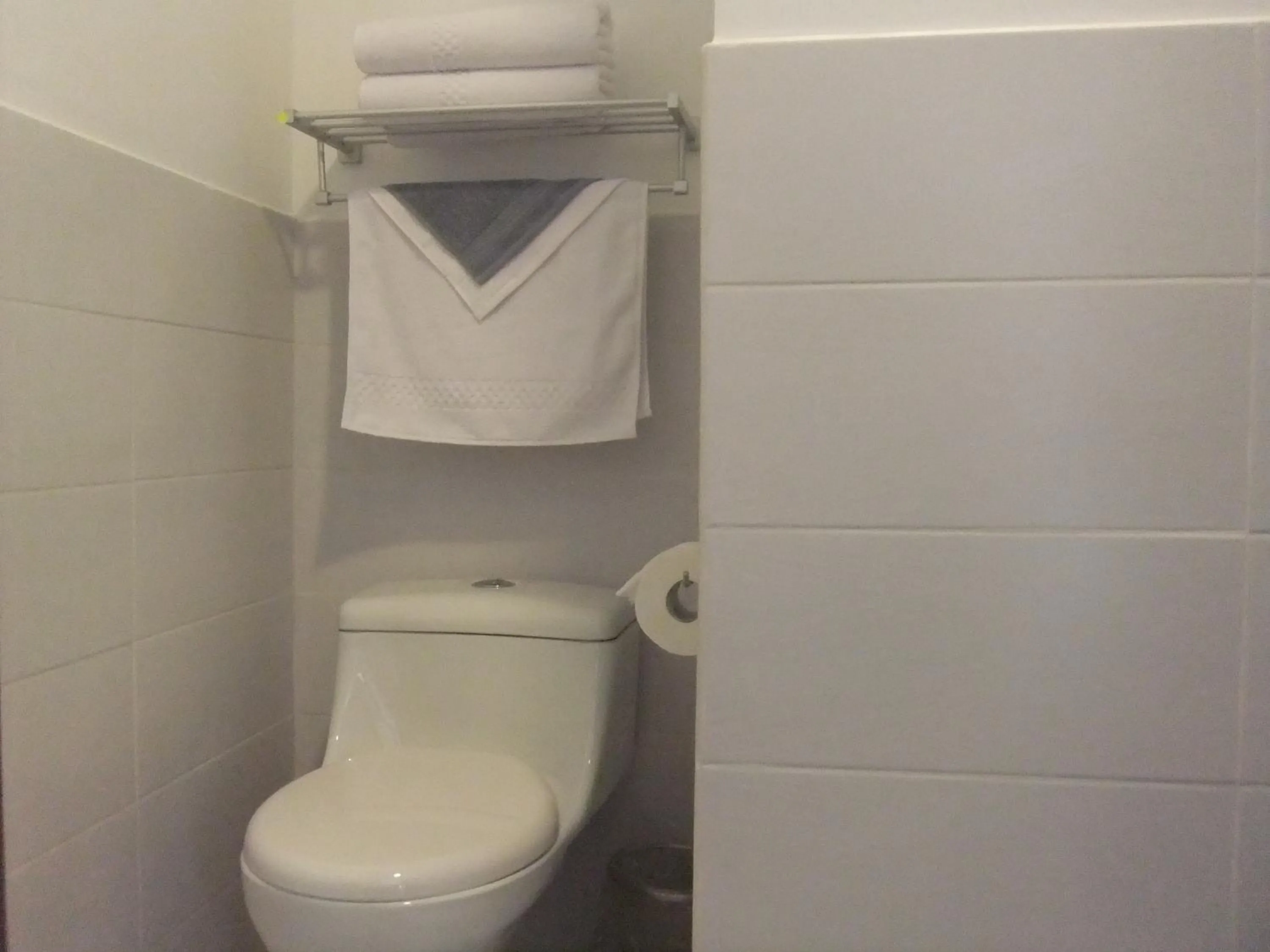 Toilet in Hotel Casa Ecuatreasures Centro Historico