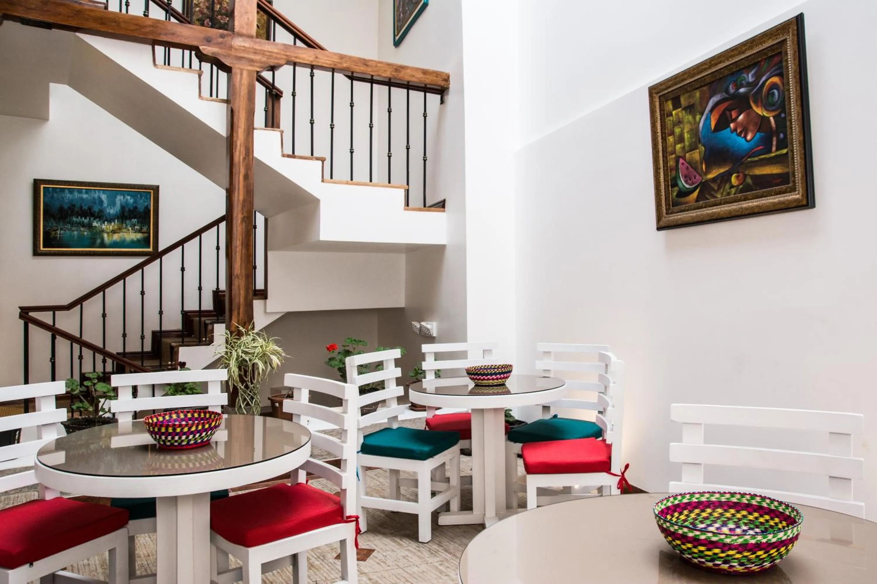 Patio in Hotel Casa Ecuatreasures Centro Historico