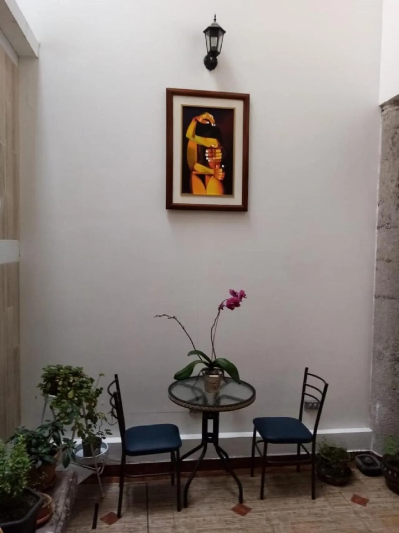 Patio in Hotel Casa Ecuatreasures Centro Historico