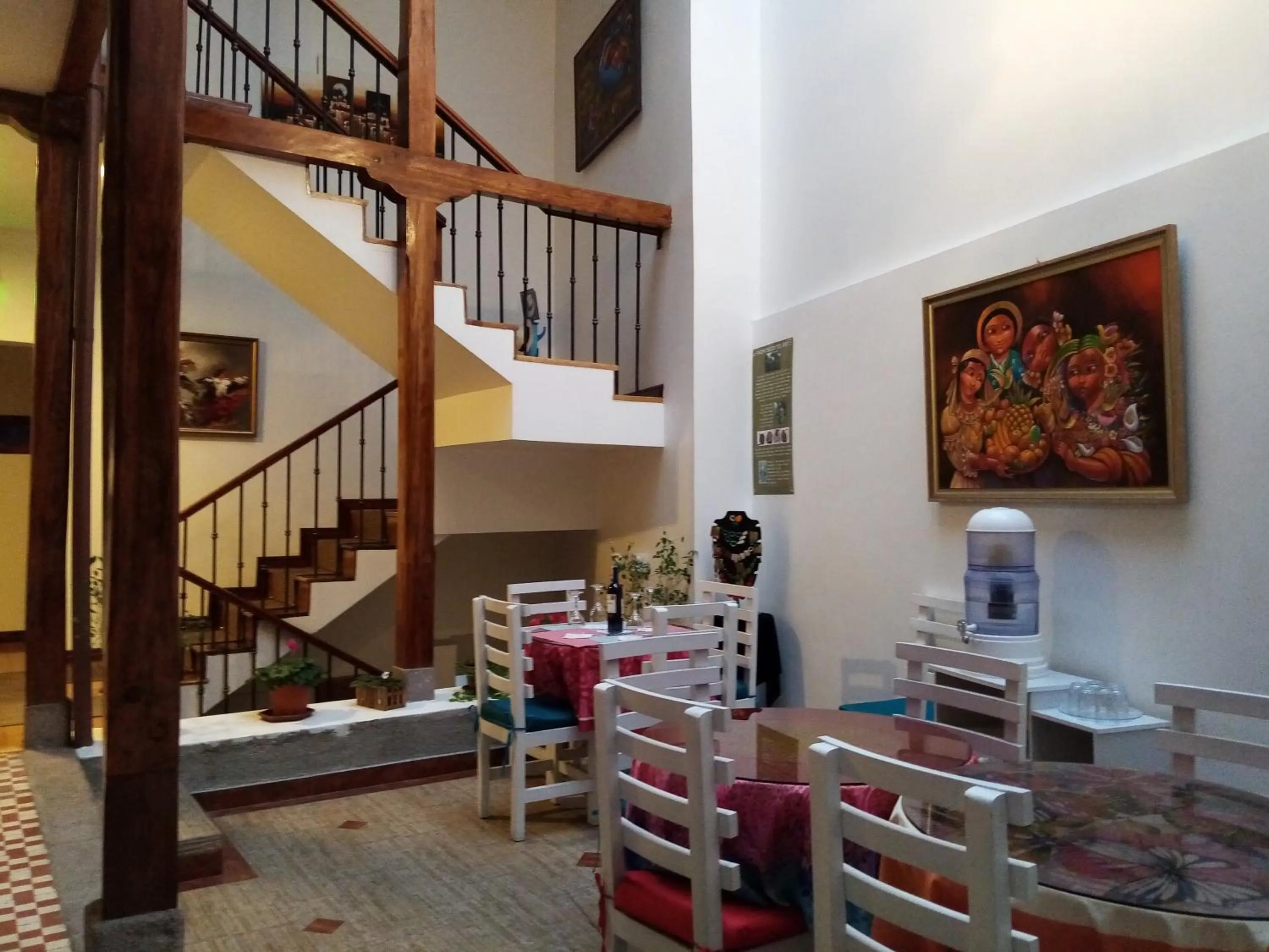 Living room in Hotel Casa Ecuatreasures Centro Historico
