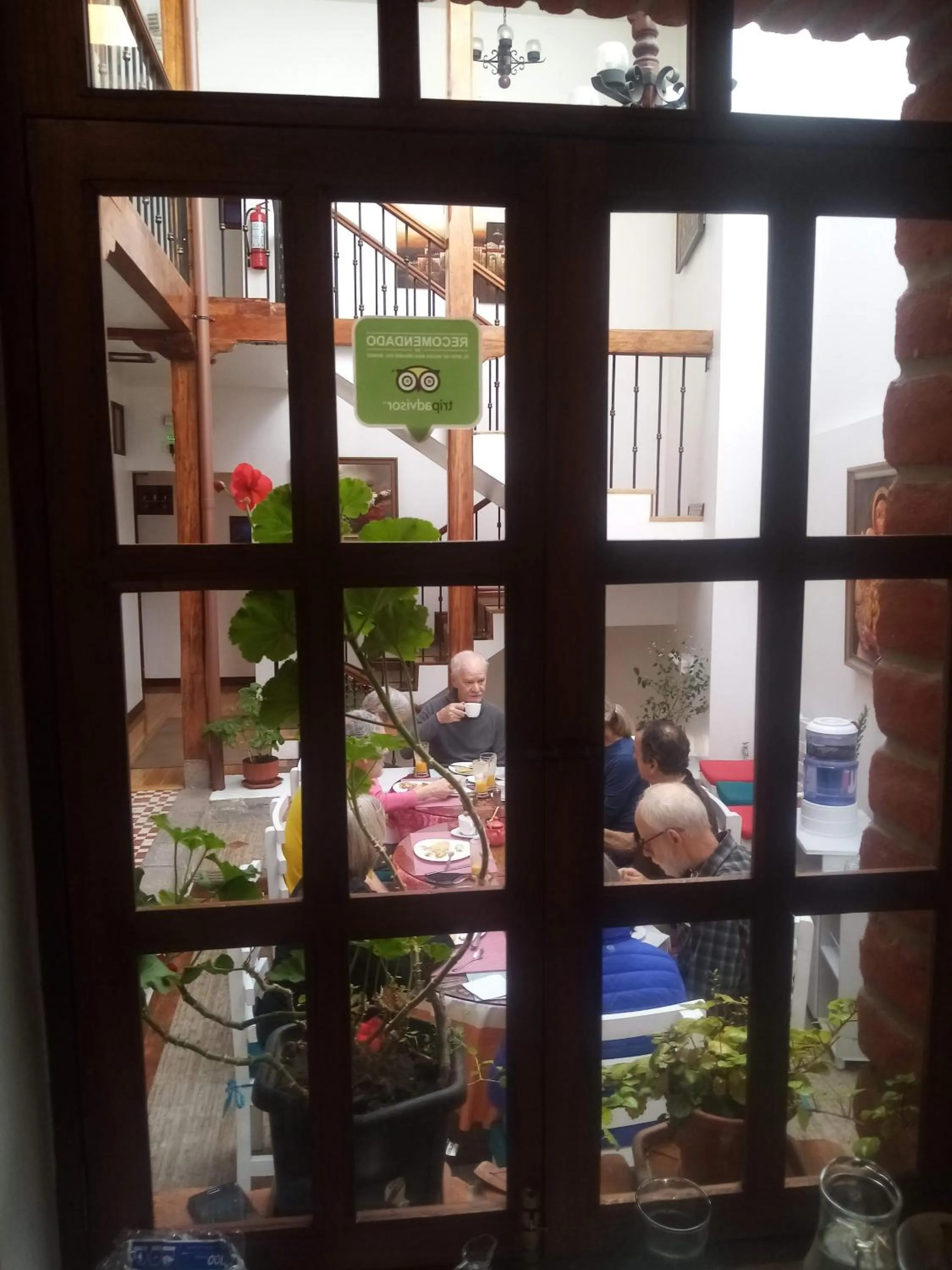 Bed in Hotel Casa Ecuatreasures Centro Historico