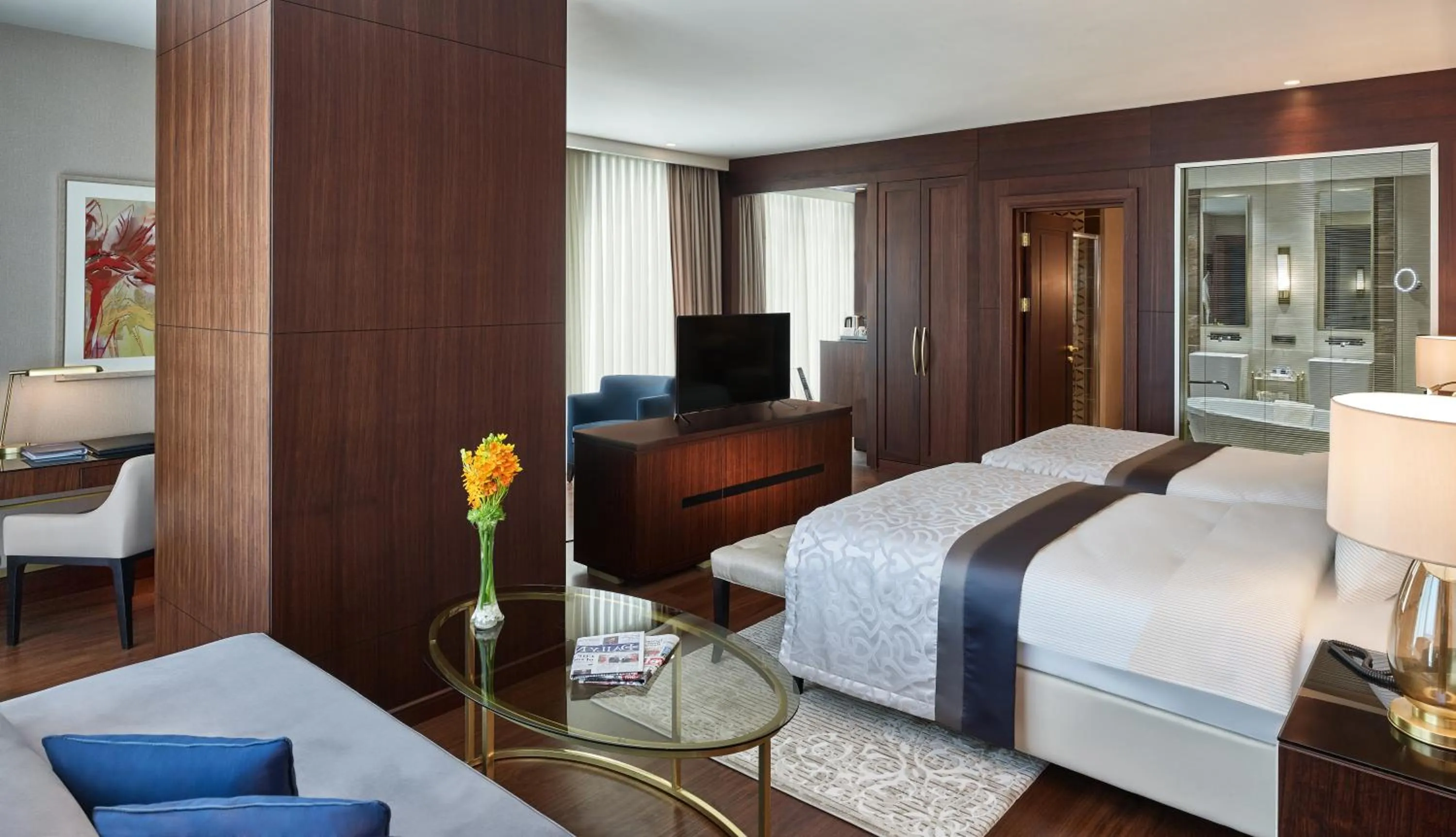 Bedroom, Bed in Elite World Grand Istanbul Basın Ekspres