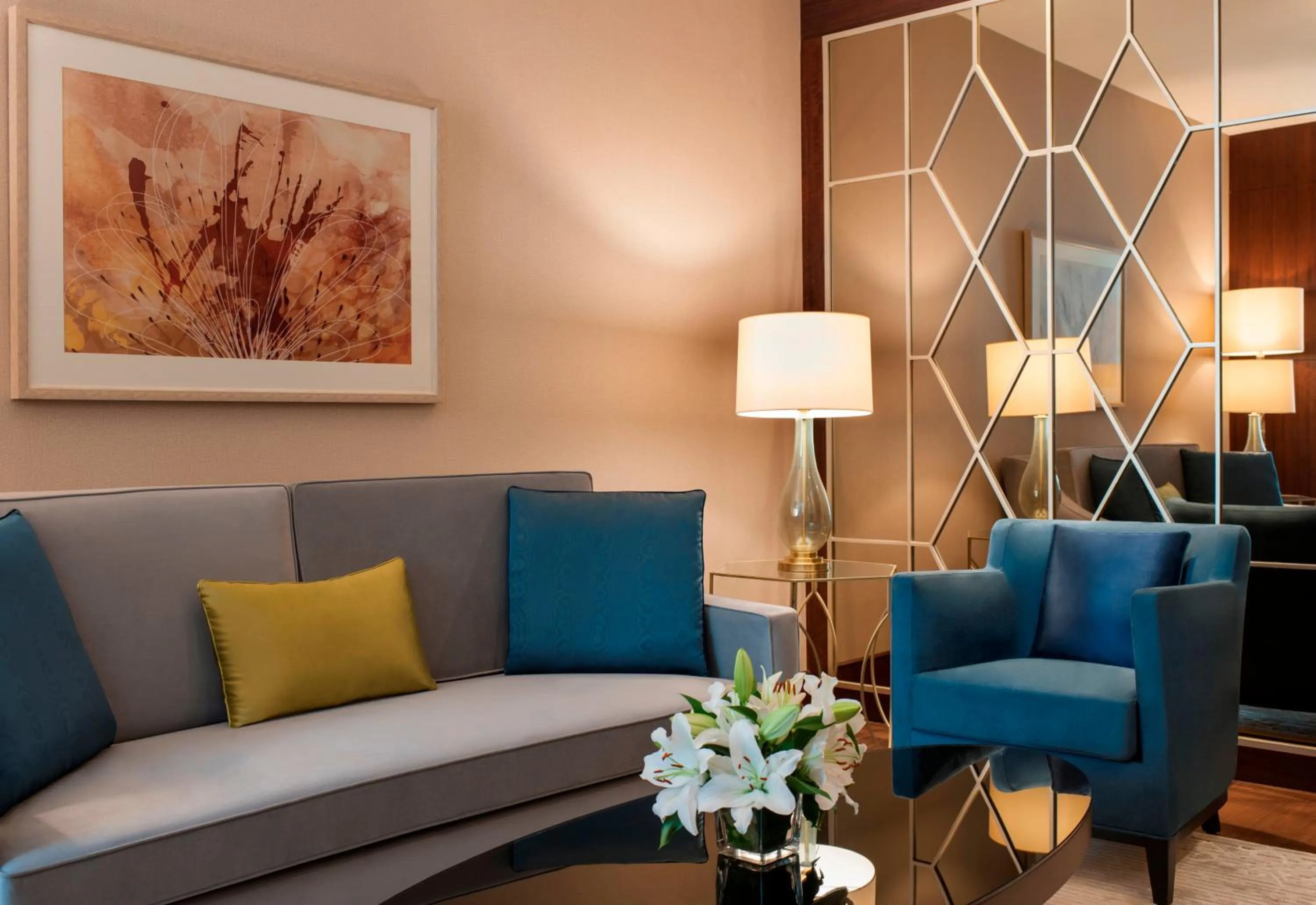 Seating area in Elite World Grand Istanbul Basın Ekspres