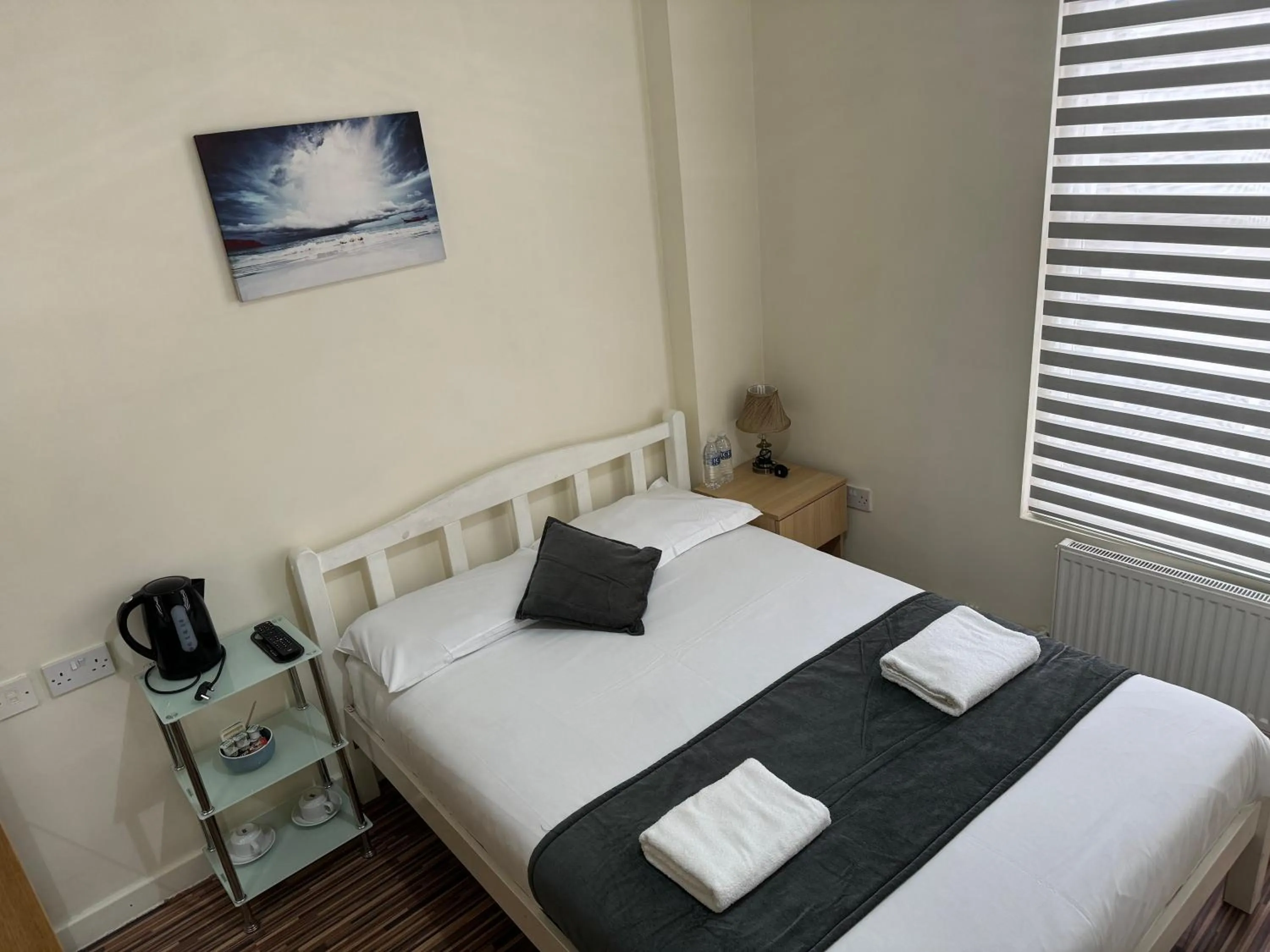 Bed in Namaste Palace Hotel