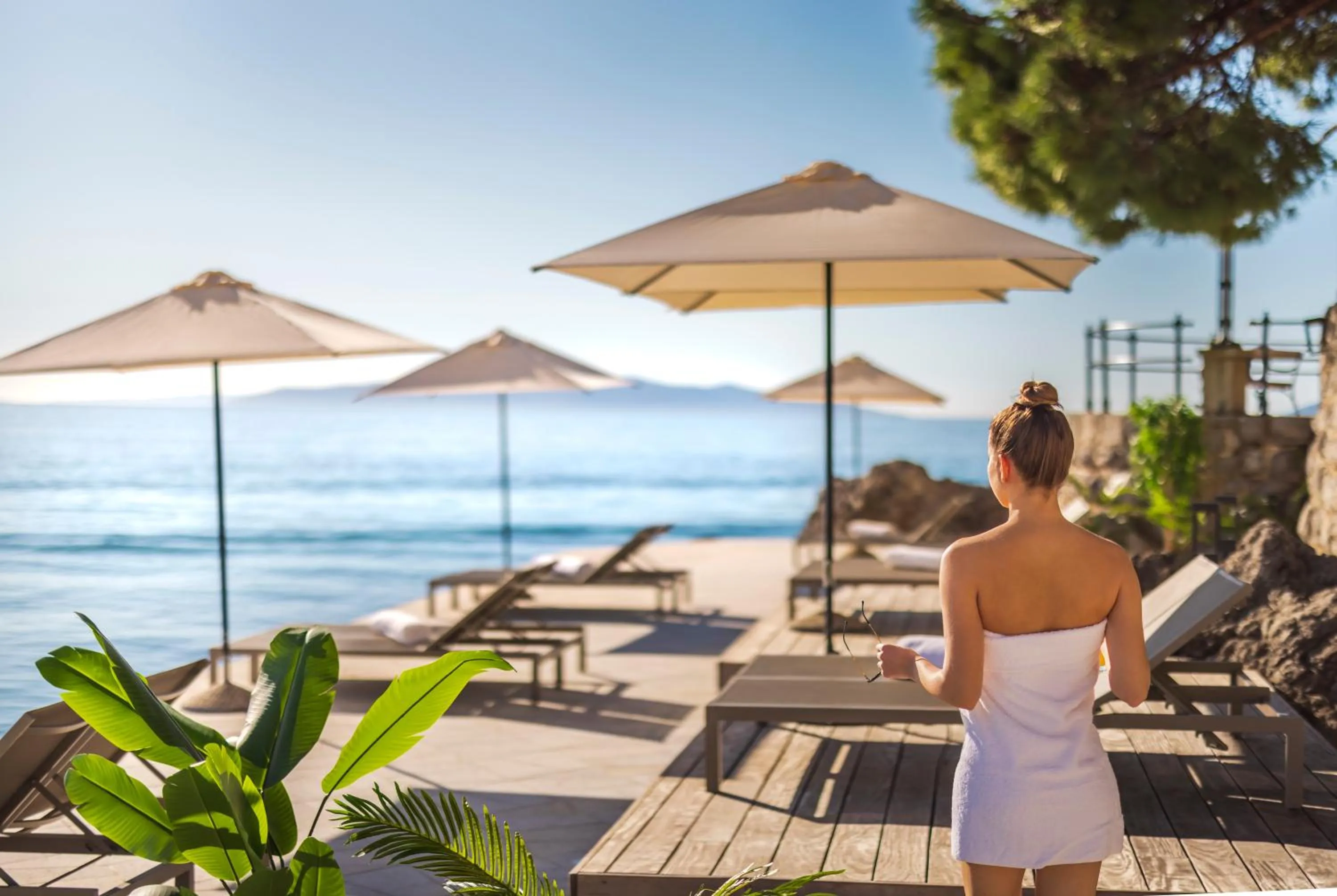 Beach in Hotel Kvarner - by Liburnia Hotels & Villas