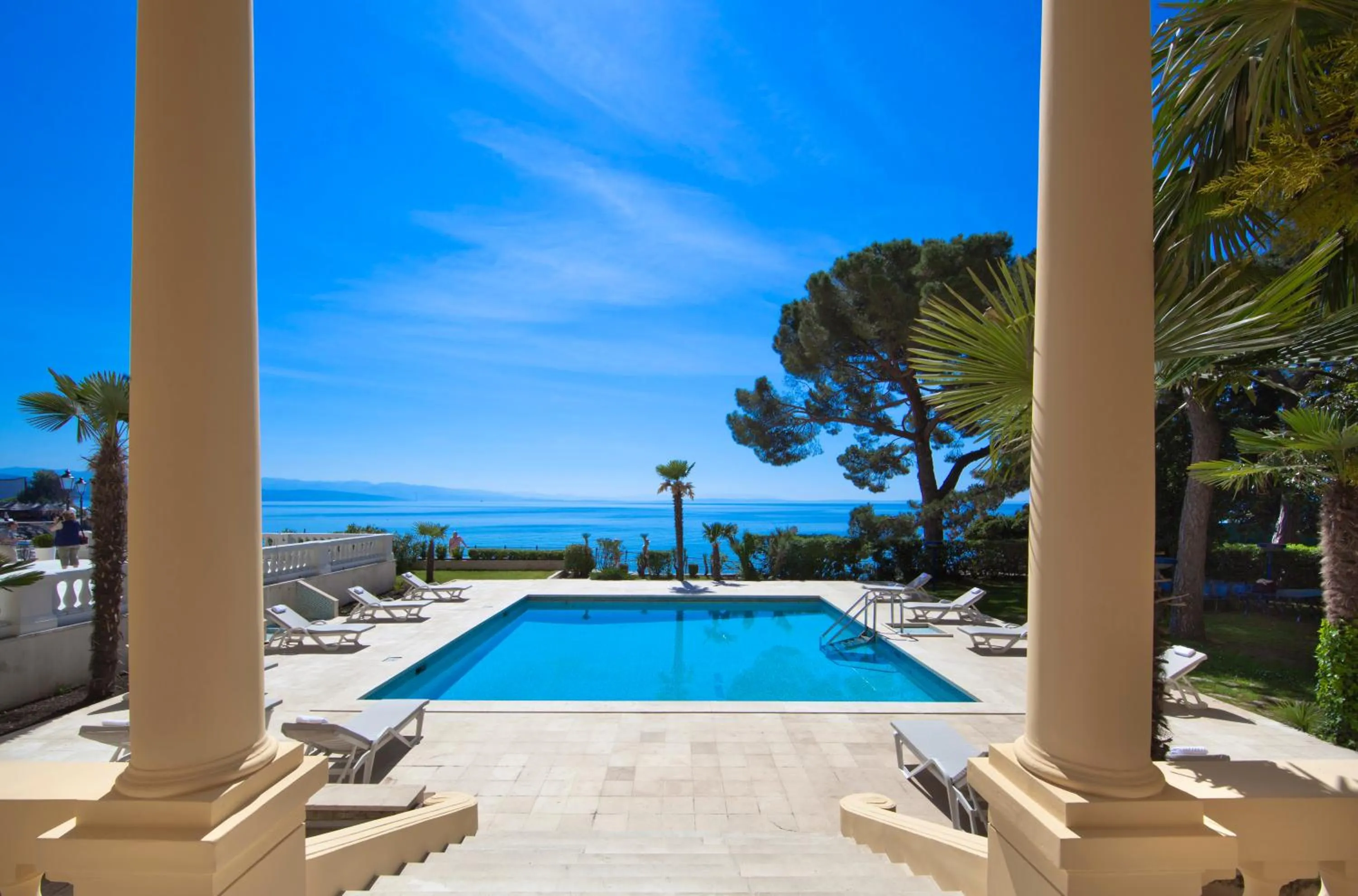 View (from property/room) in Hotel Kvarner - by Liburnia Hotels & Villas