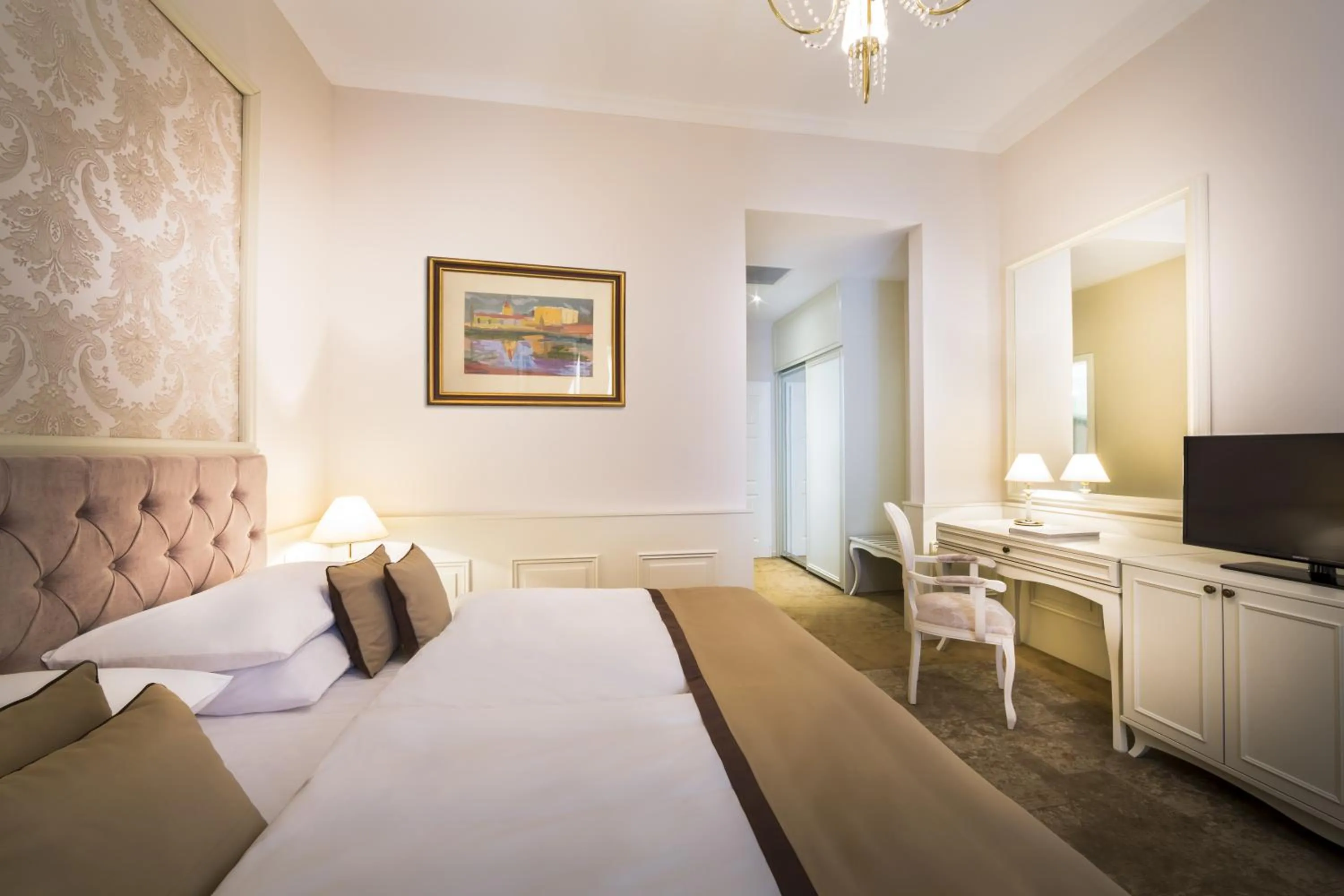 Photo of the whole room, Bed in Hotel Kvarner - by Liburnia Hotels & Villas