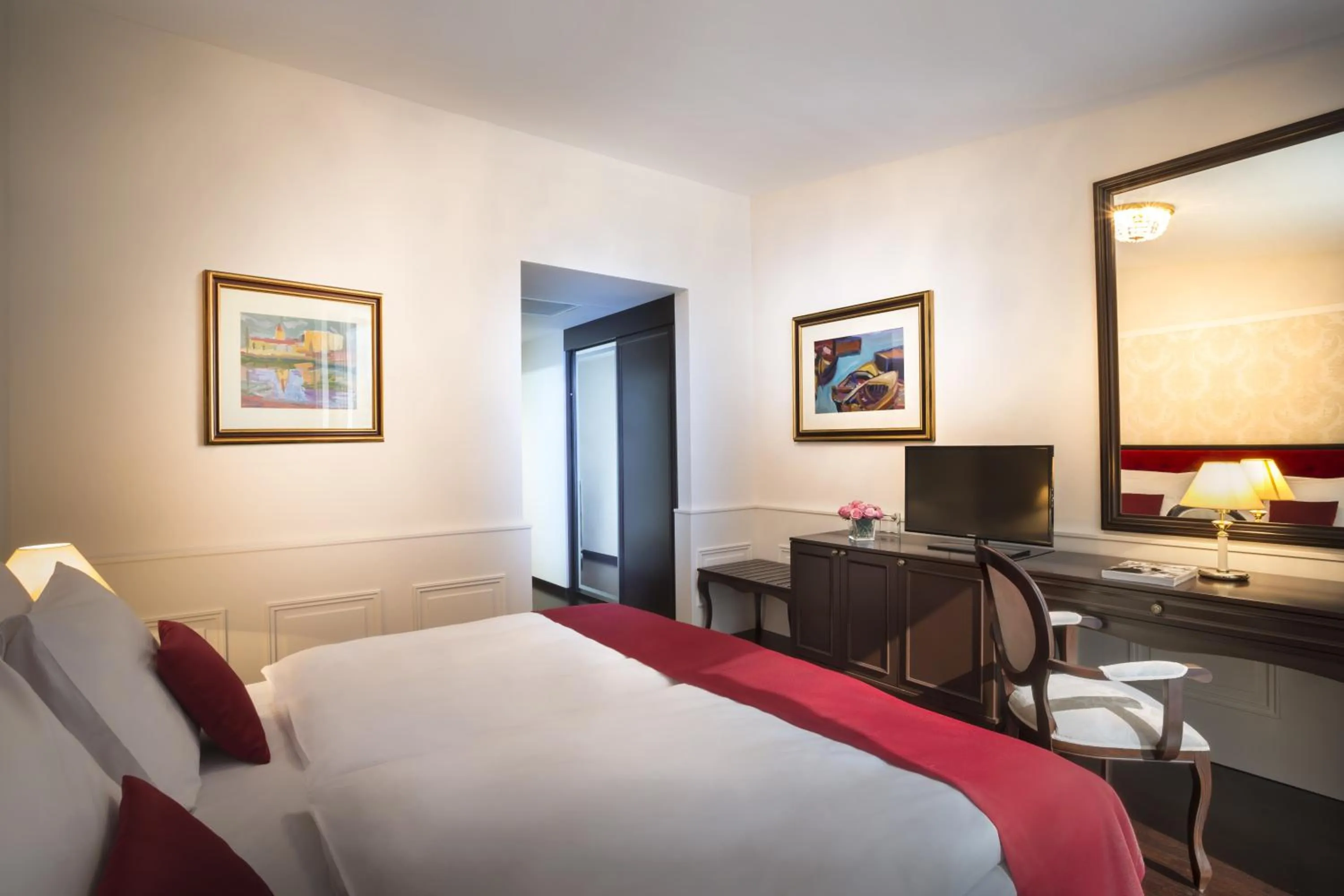 Bedroom, Bed in Hotel Kvarner - by Liburnia Hotels & Villas