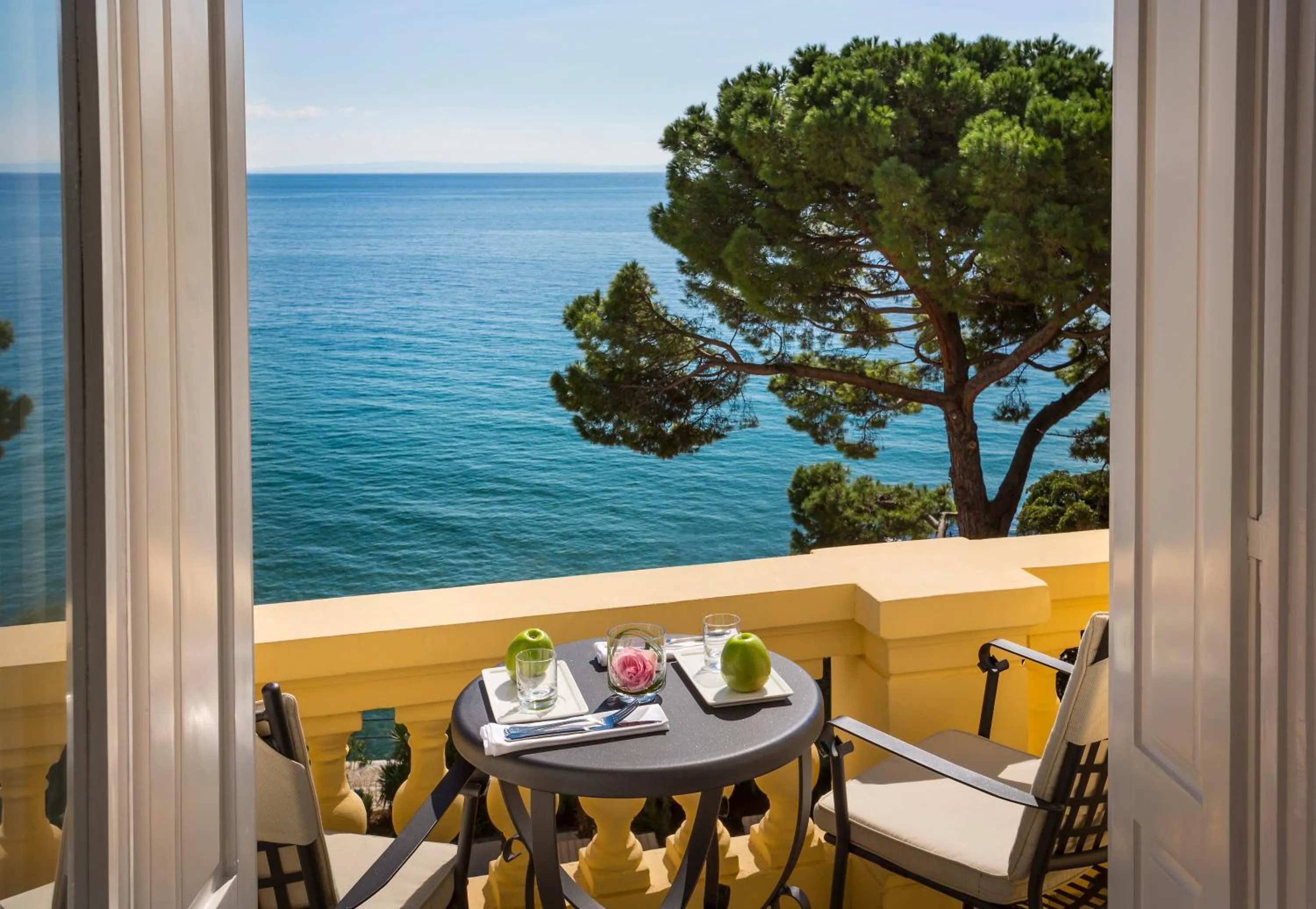 Balcony/Terrace in Hotel Kvarner - by Liburnia Hotels & Villas