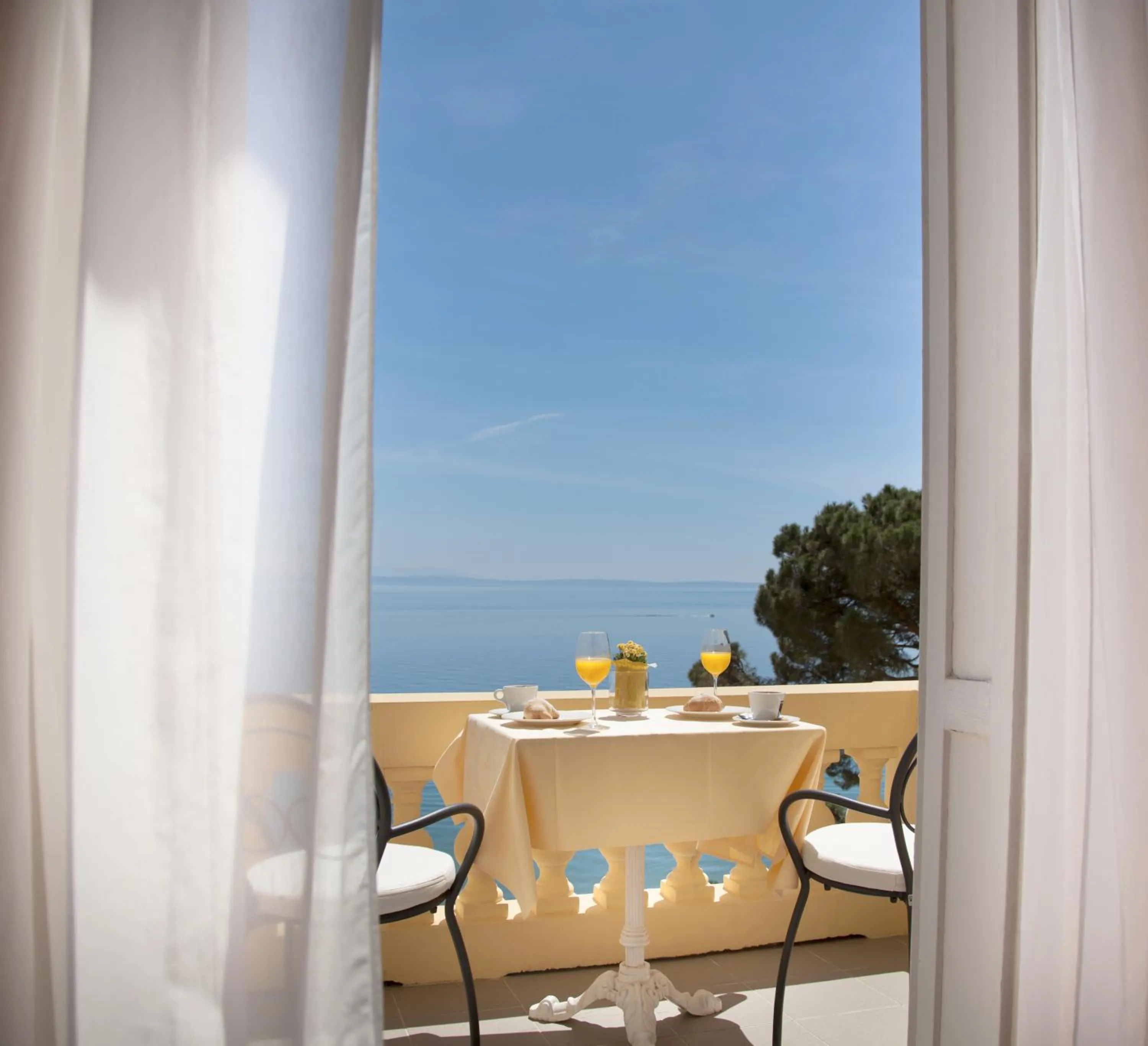 Balcony/Terrace in Hotel Kvarner - by Liburnia Hotels & Villas