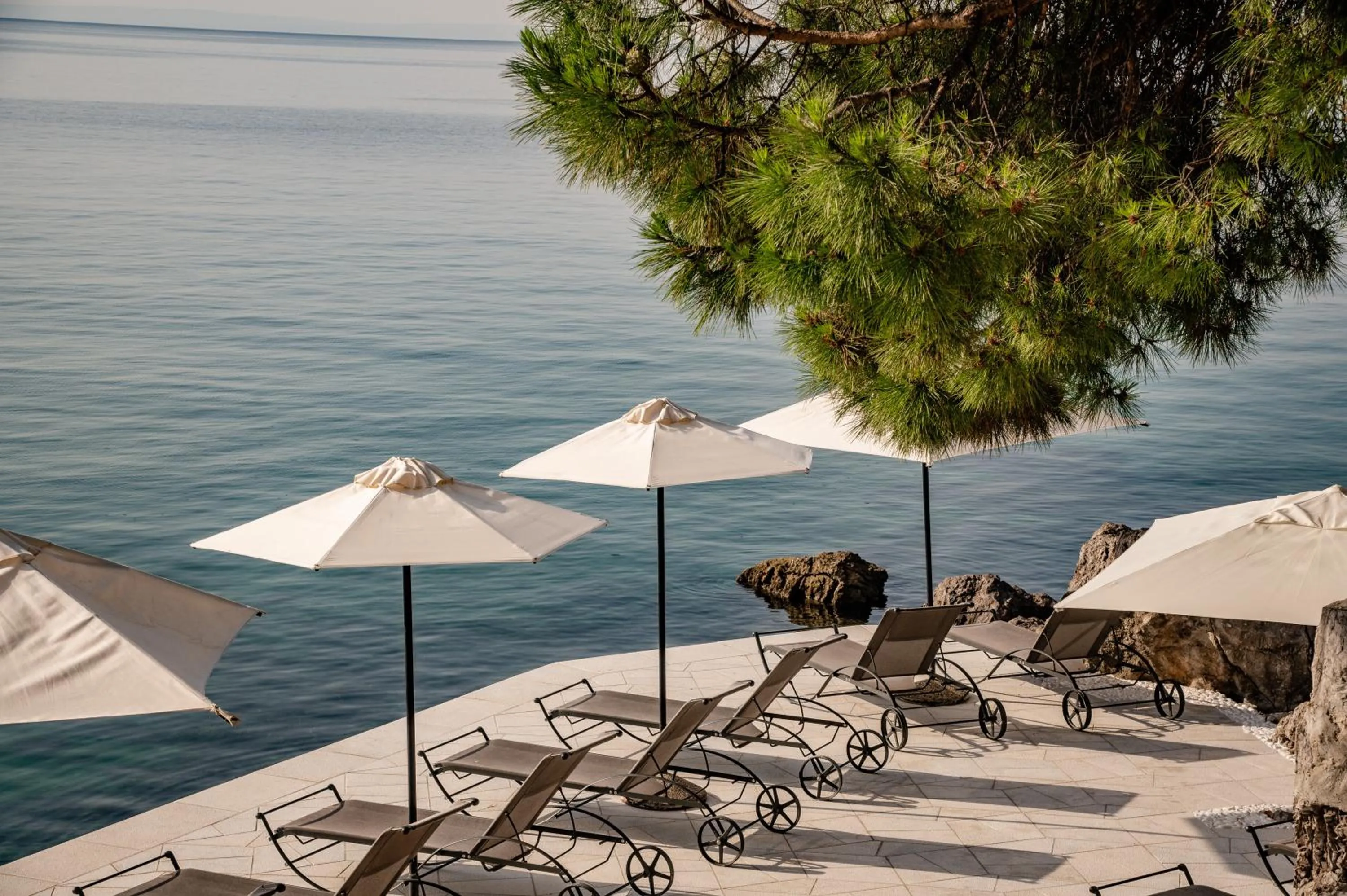 Beach in Hotel Kvarner - by Liburnia Hotels & Villas