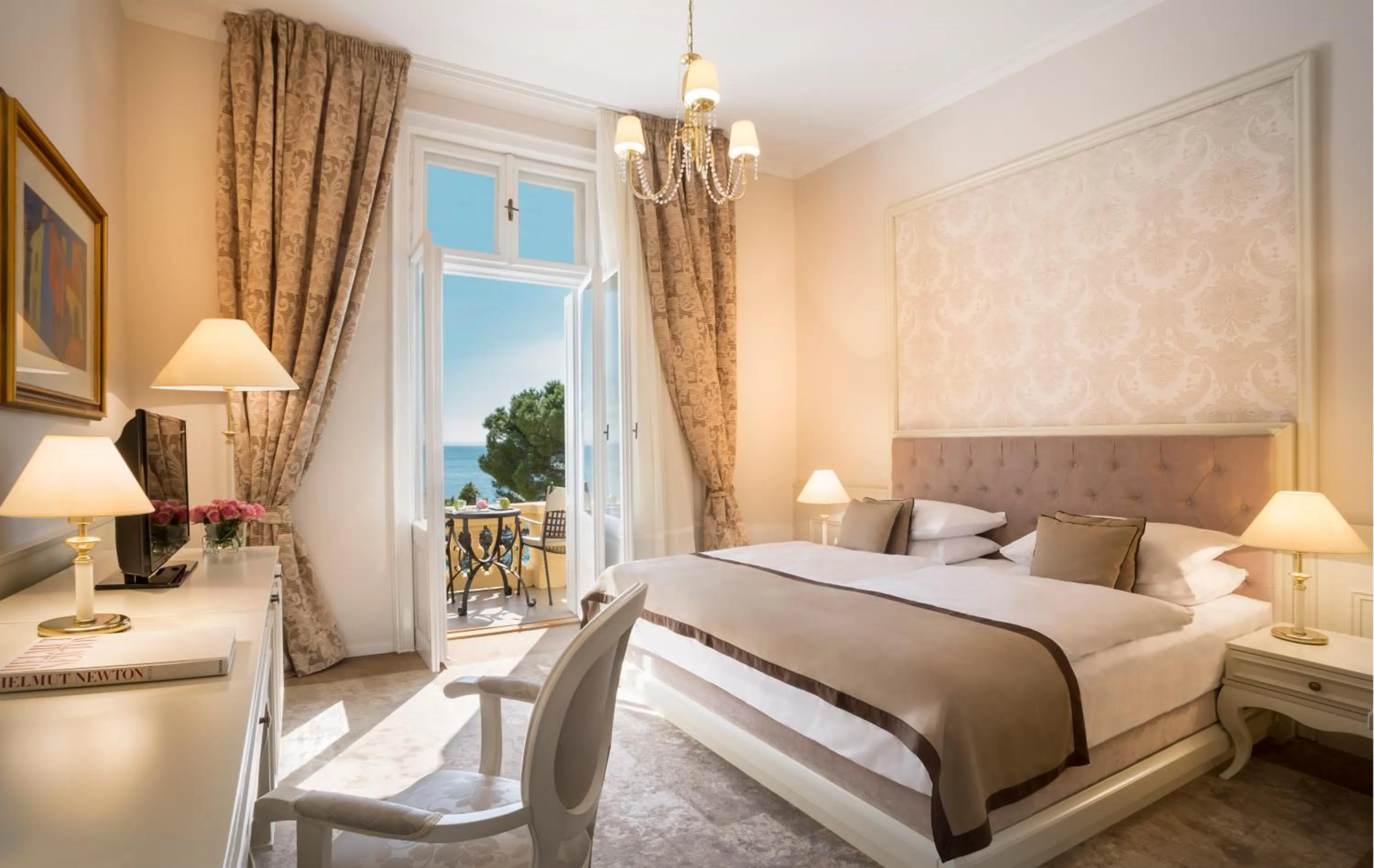 Photo of the whole room, Bed in Hotel Kvarner - by Liburnia Hotels & Villas