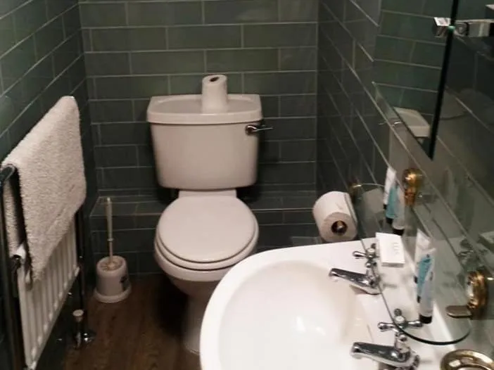 Bathroom in Holland Hotel