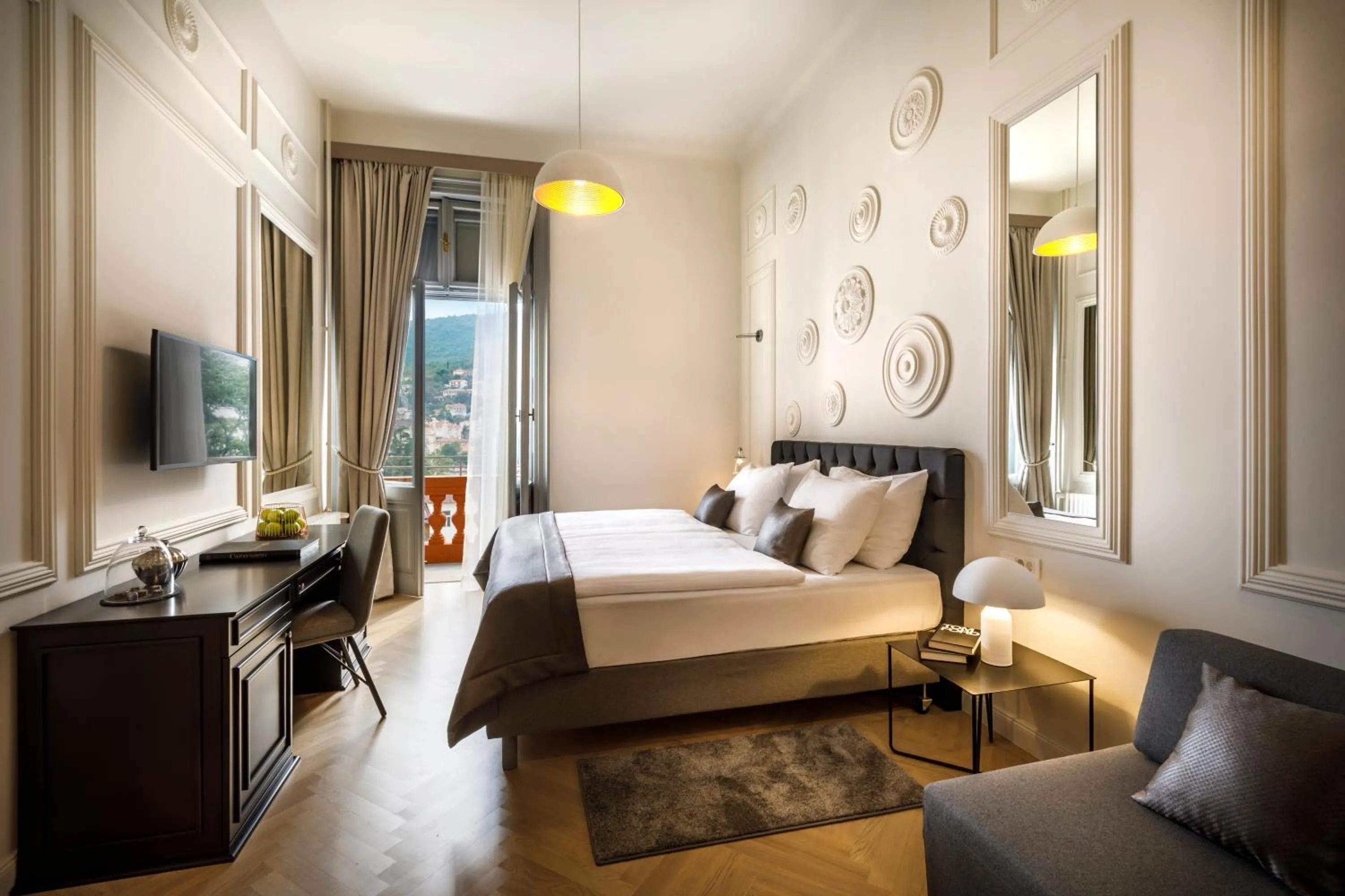 Bedroom, Bed in Hotel Imperial - by Liburnia Hotels & Villas