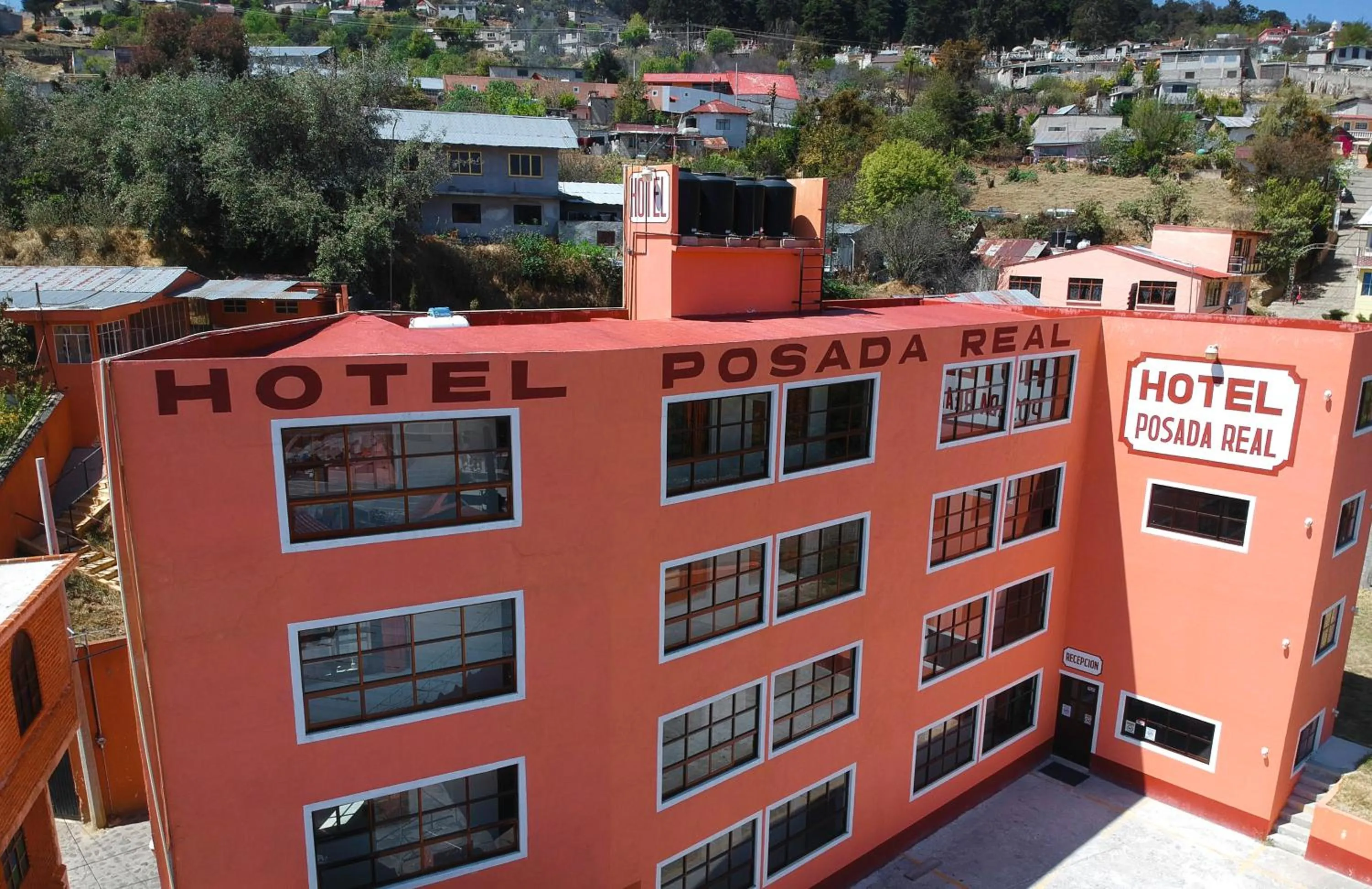 Property building in Hotel Posada Real