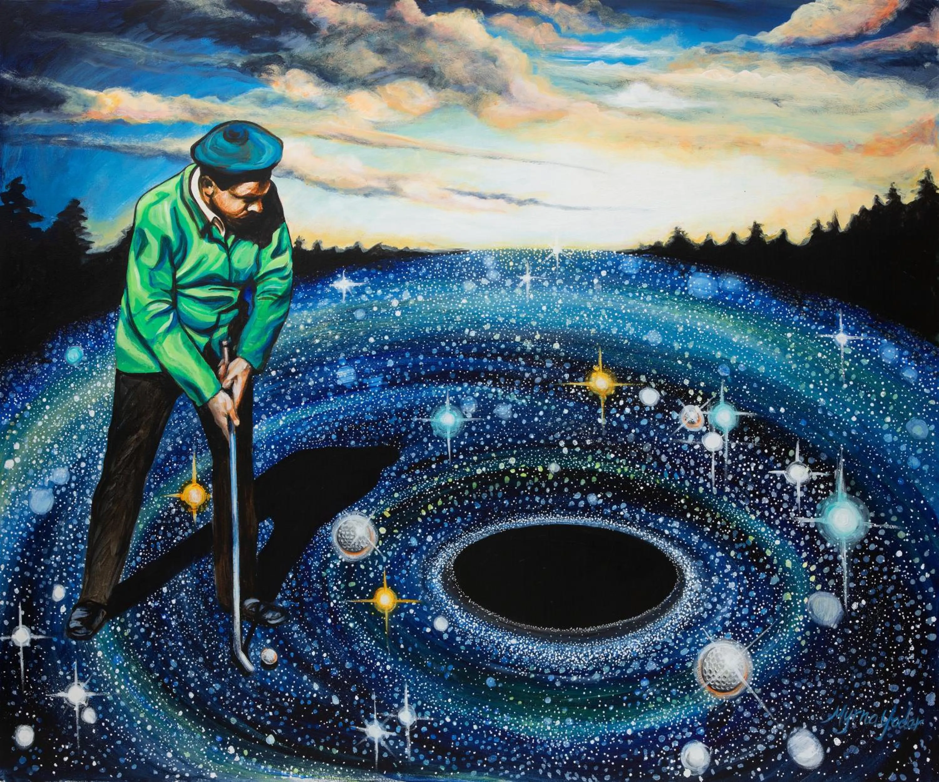 Decorative detail in McMenamins Gearhart Hotel