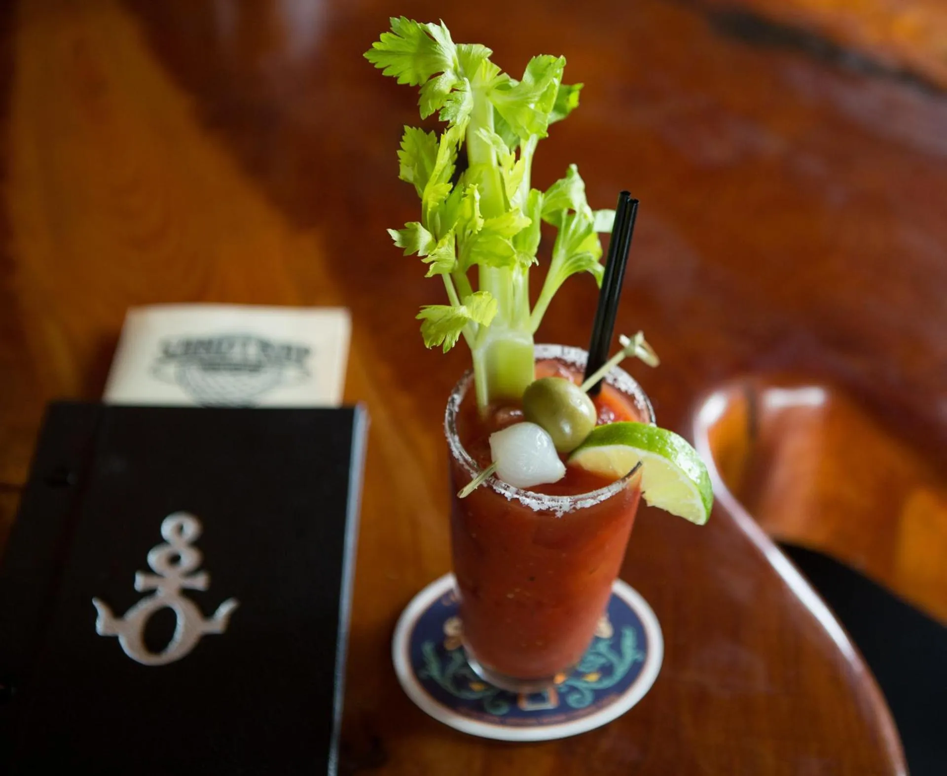 Drinks in McMenamins Gearhart Hotel