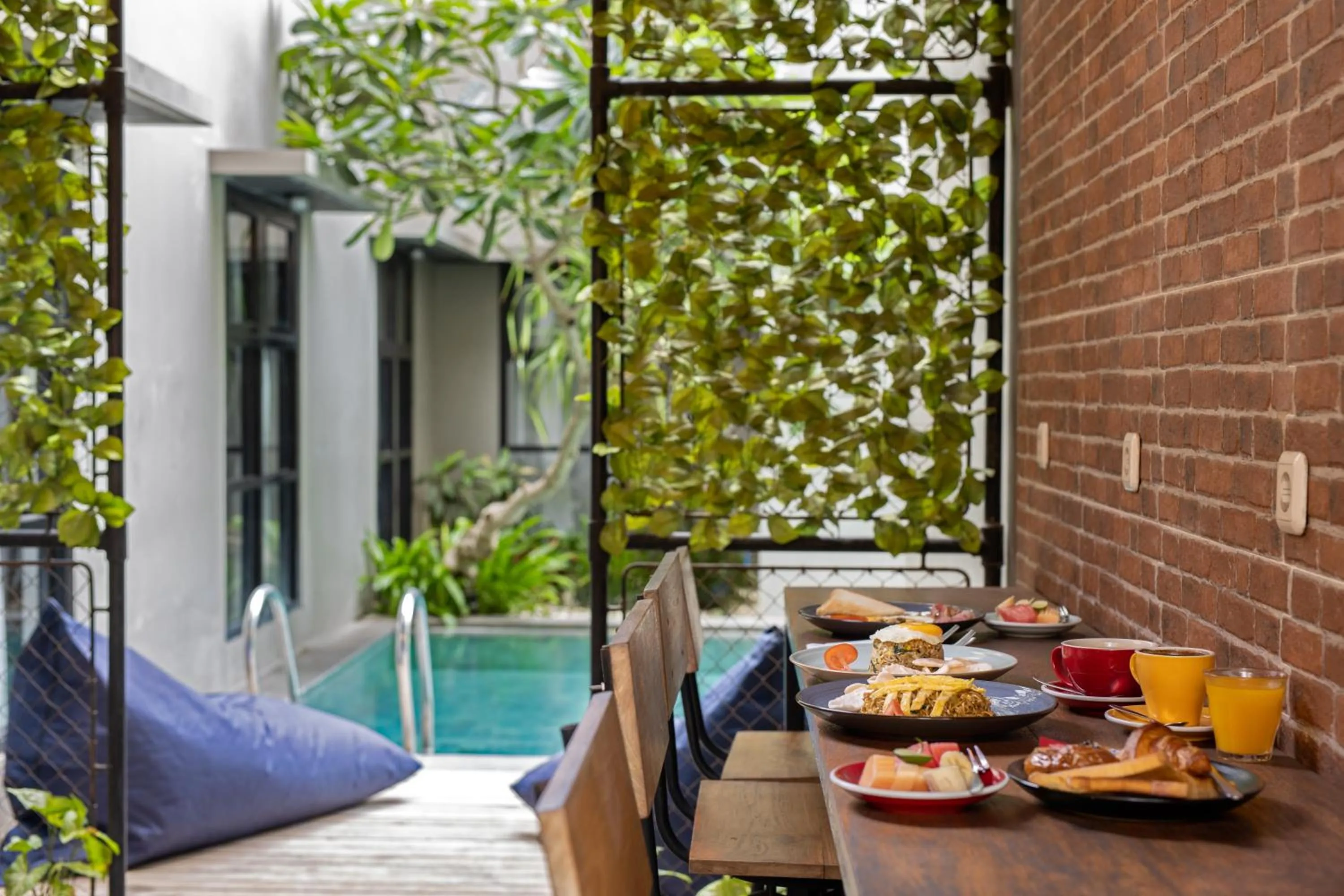 Dining area in The Aswana Seminyak